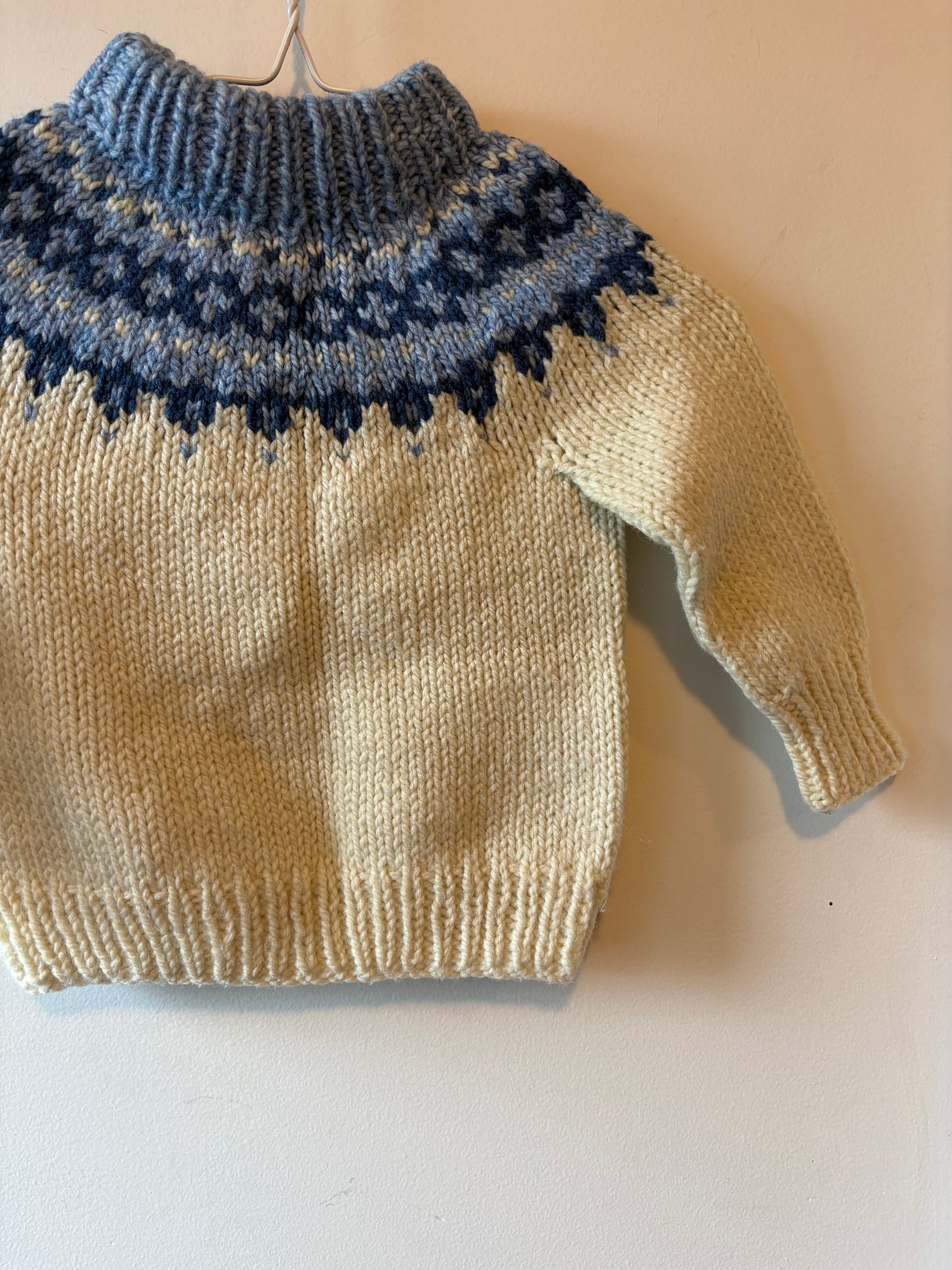 Hand Knit Lopi Sweater | 2 Years