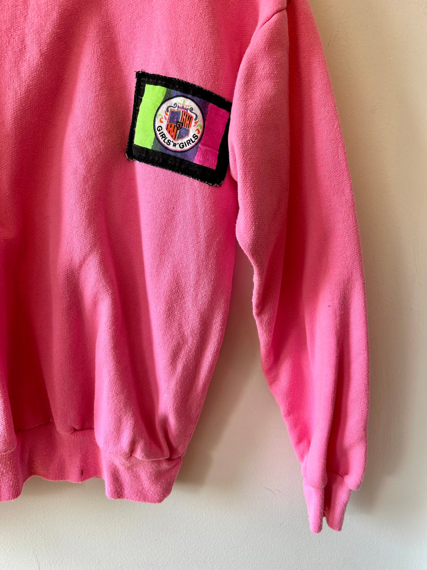 Vintage Girls Pink Sweatshirt | 10 Years