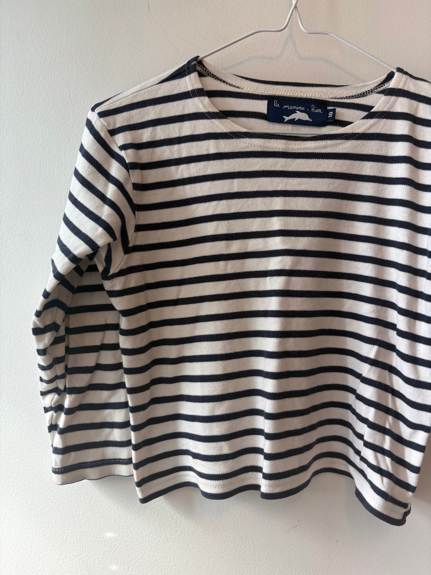French Striped Long Sleeve | 6 Years