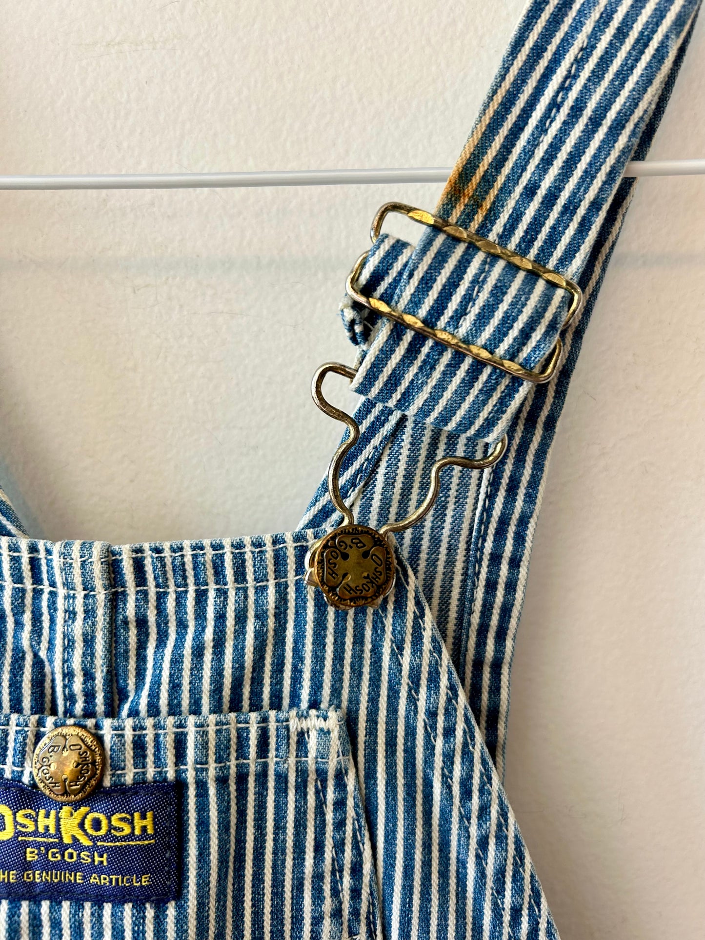 Vintage Oshkosh Striped Overall | 6 Years