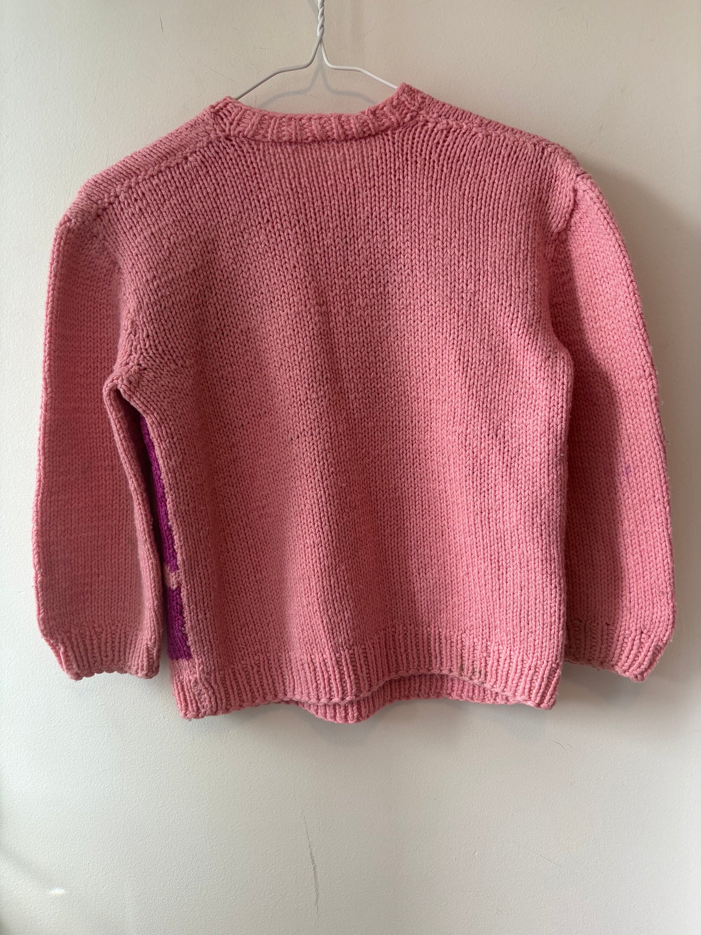 Hand Knit Farm Sweater | 7 Years