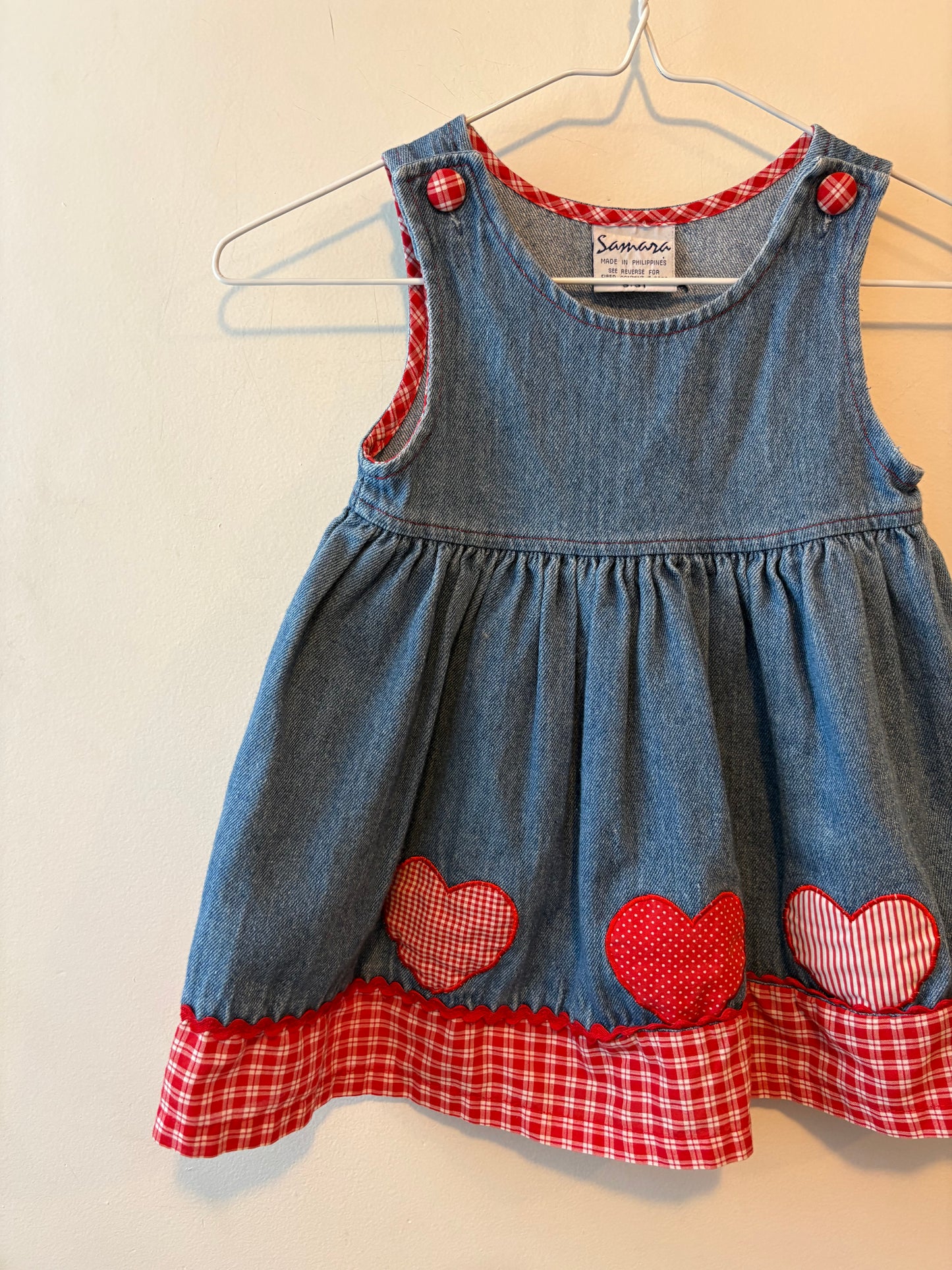 Vintage Hearts Dress | 3 Years