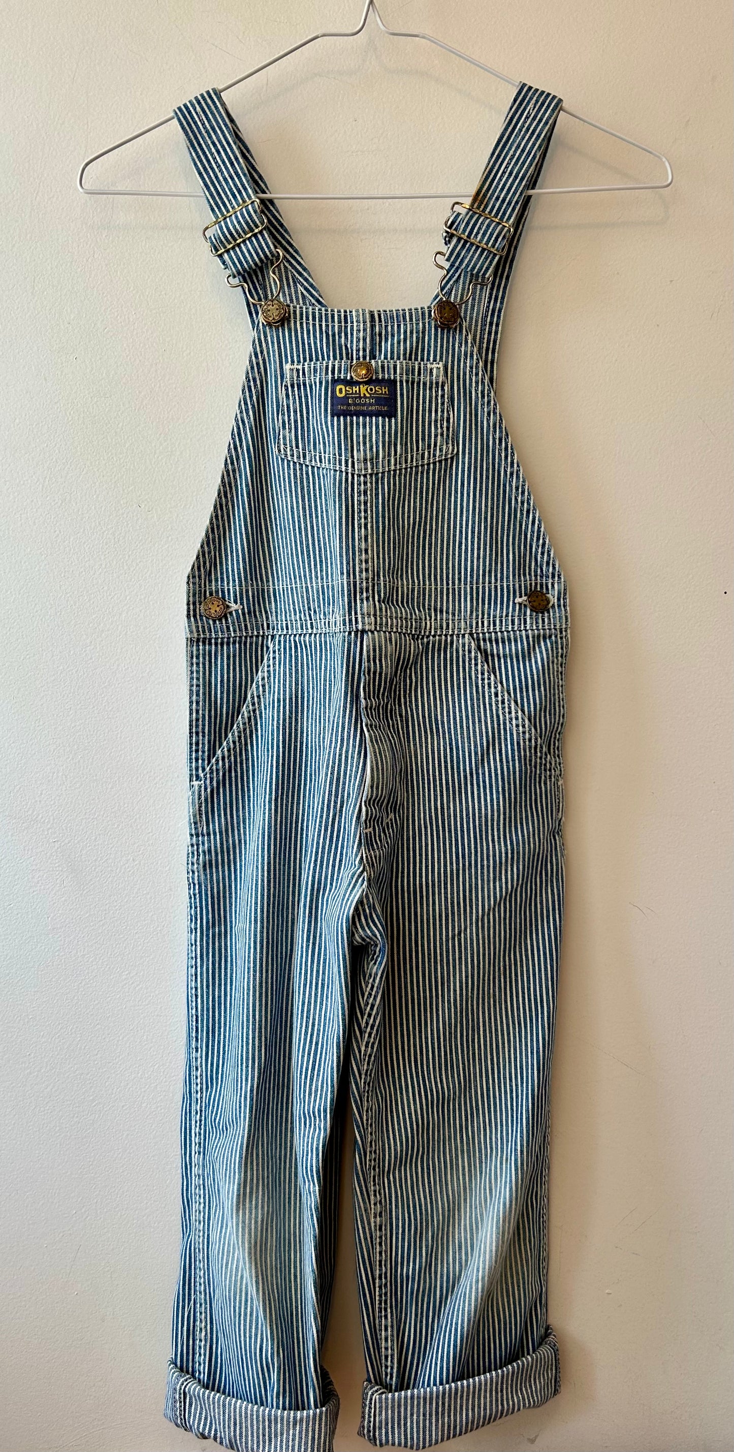 Vintage Oshkosh Striped Overall | 6 Years