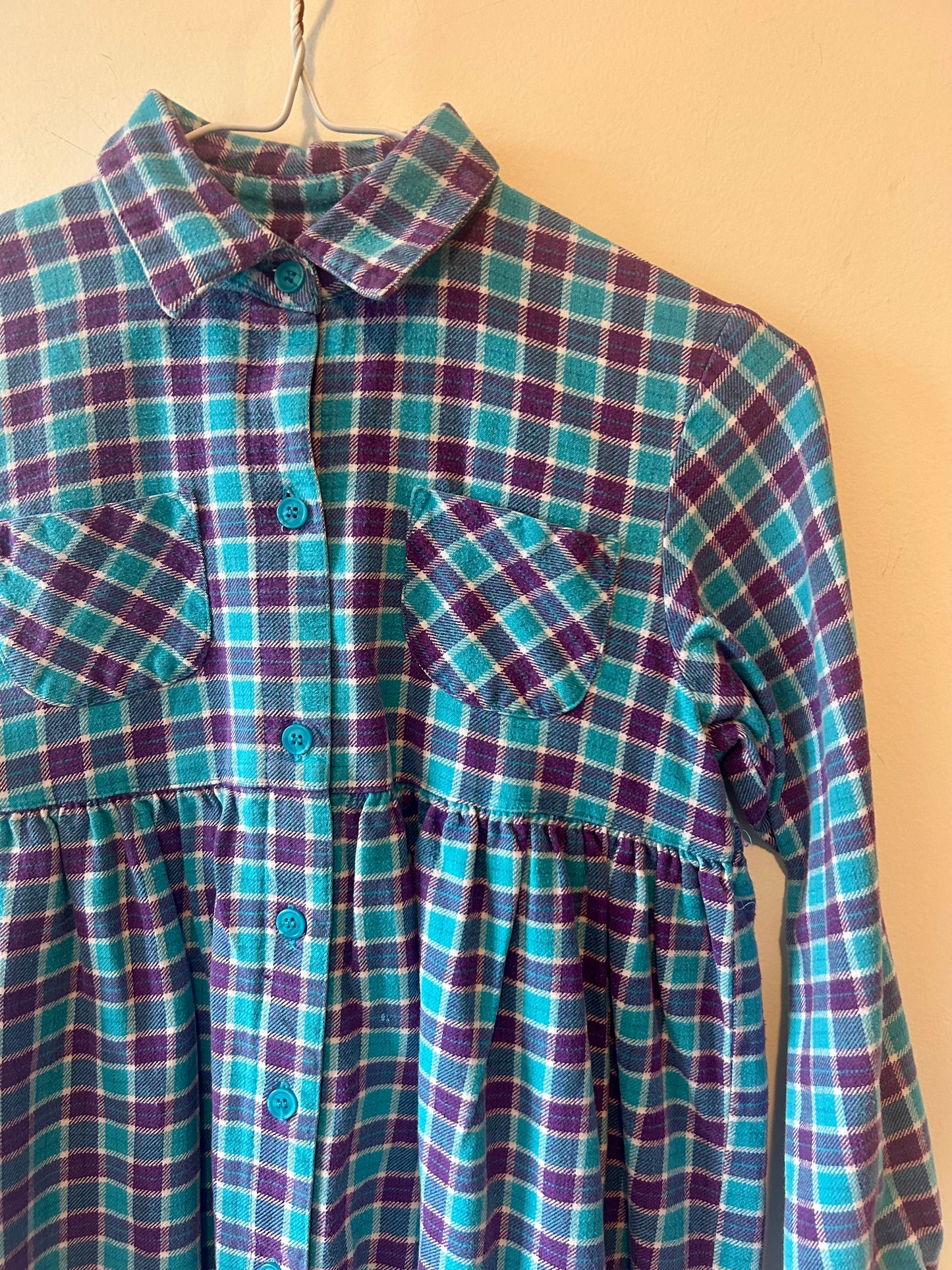 Vintage Flannel Dress | 10 years