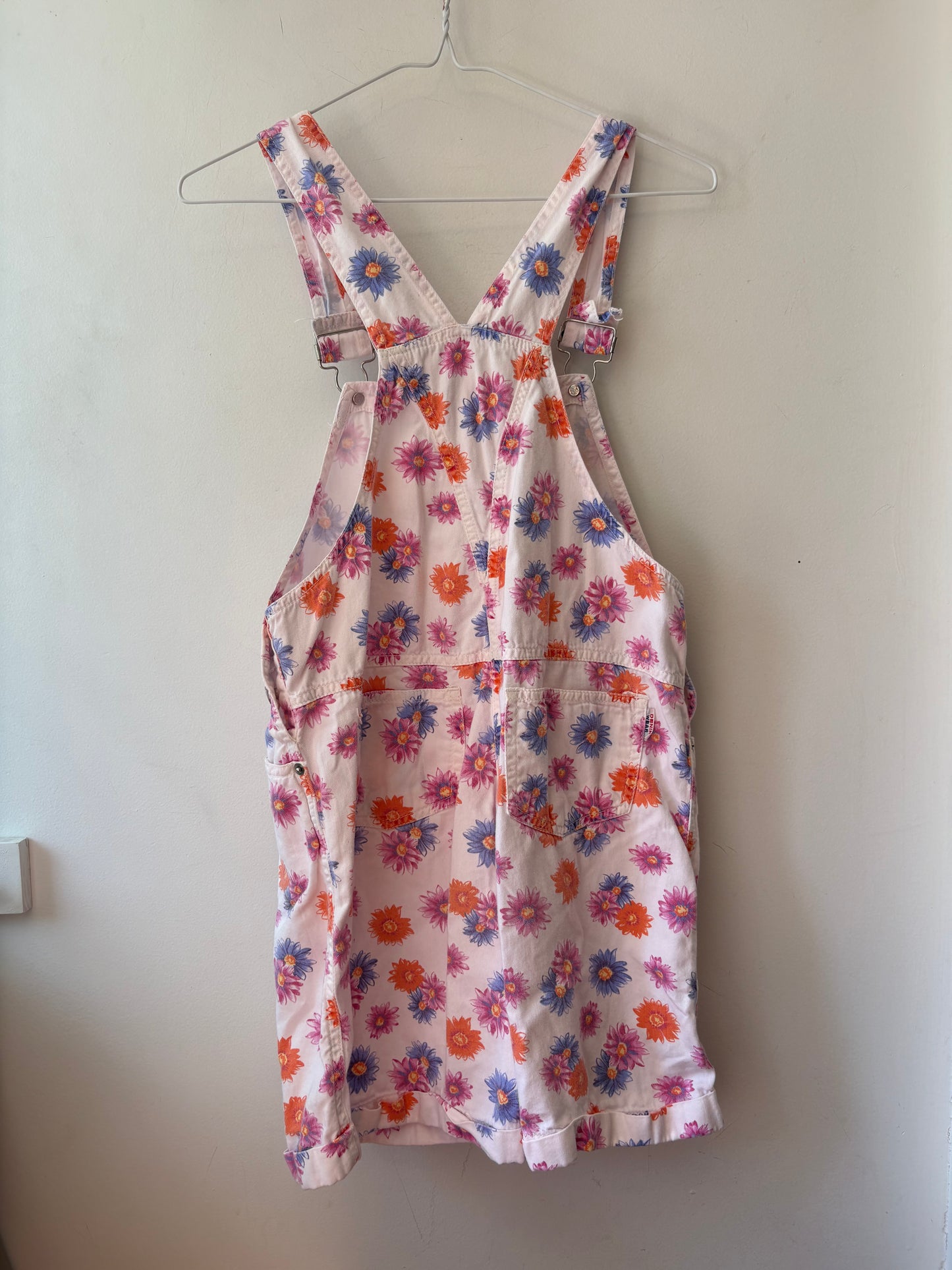 Vintage Floral Overalls | 14 Years