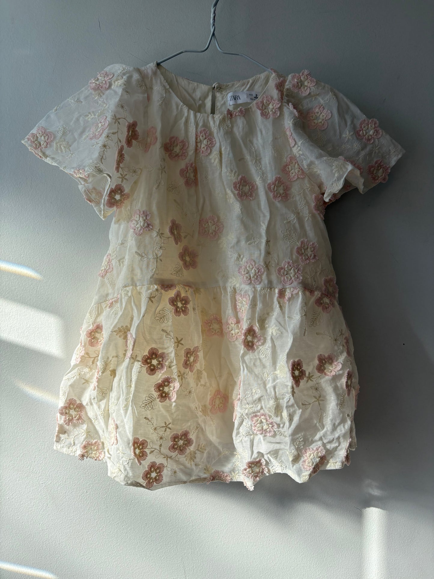 Zara Cream Dress | 2 Years