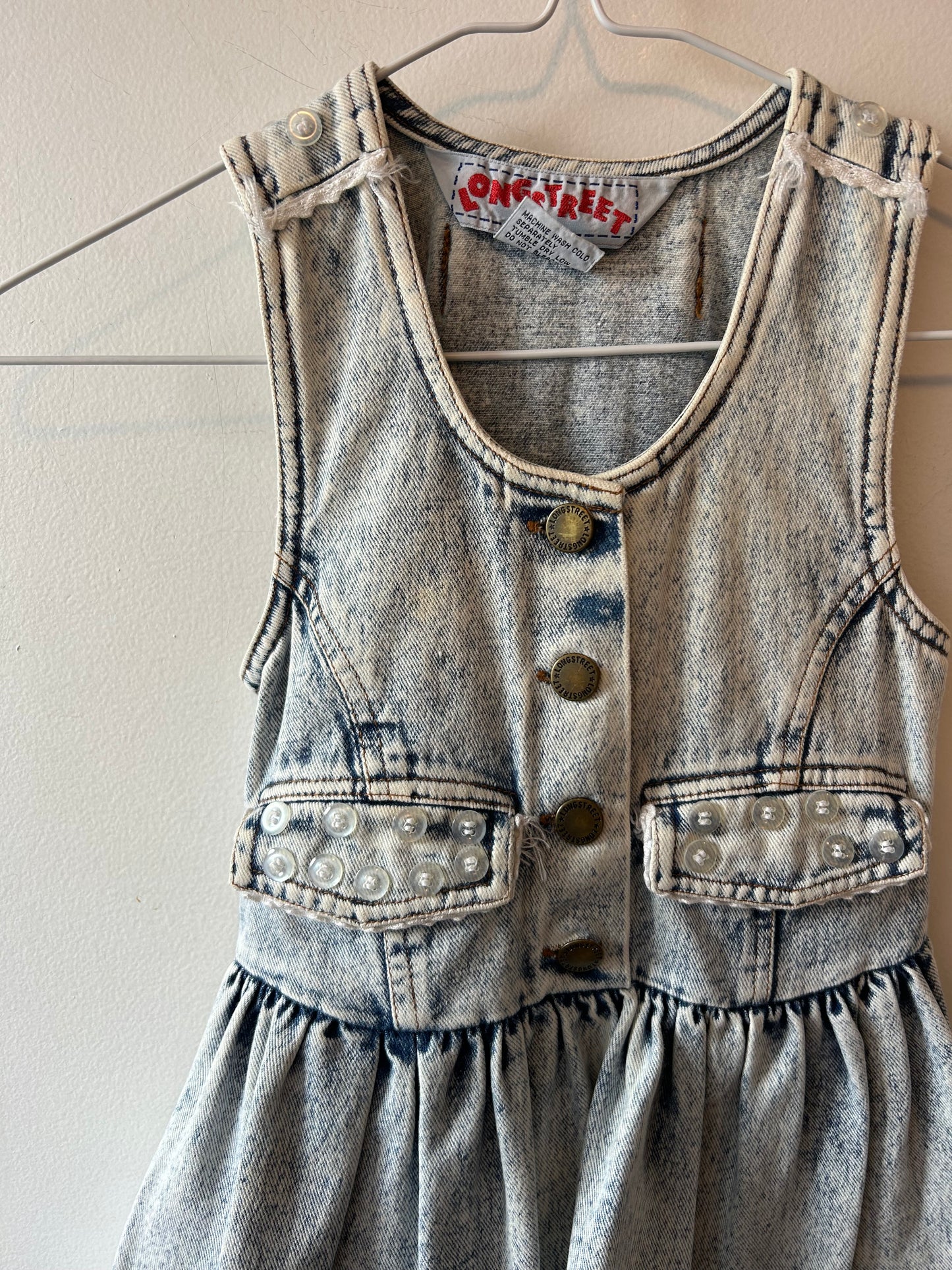 Vintage Denim Dress | 4 Years