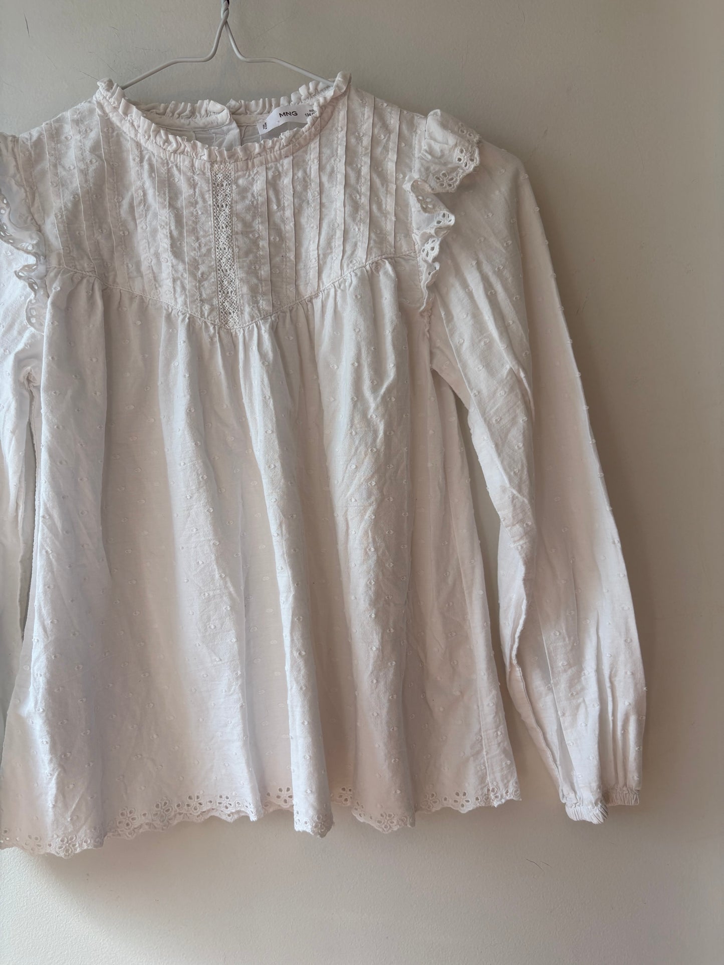 Mango White Blouse | 9 Years