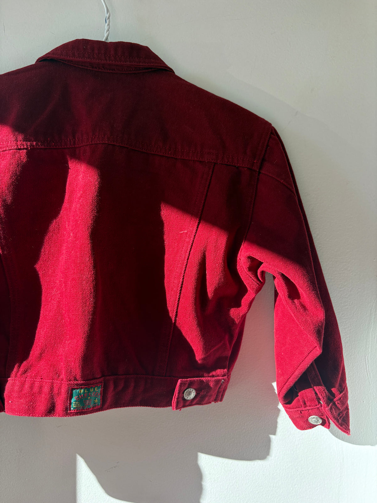 Vintage Red Denim Jacket | 6 Years