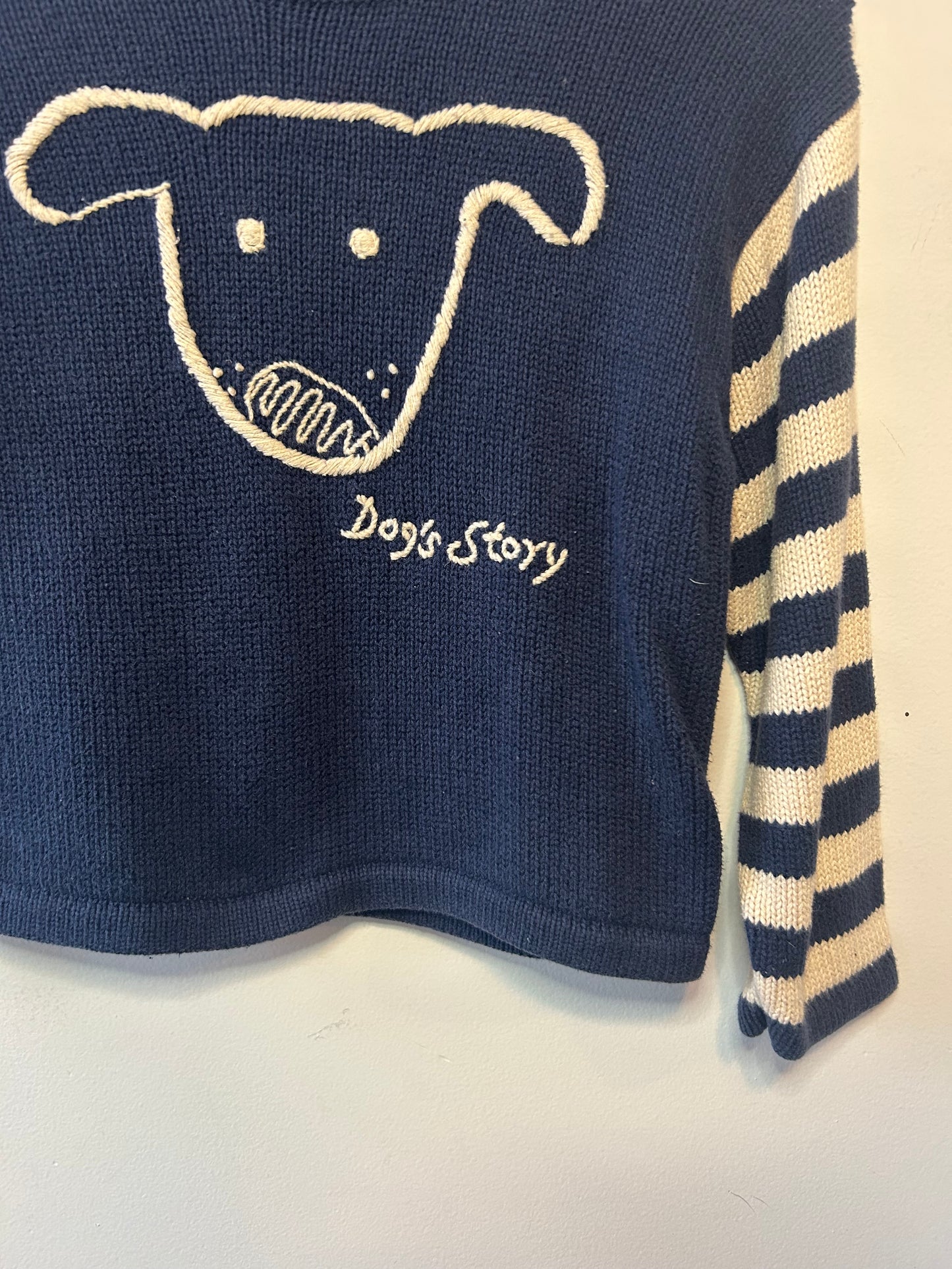 Vintage Dog Sweater | 4 Years