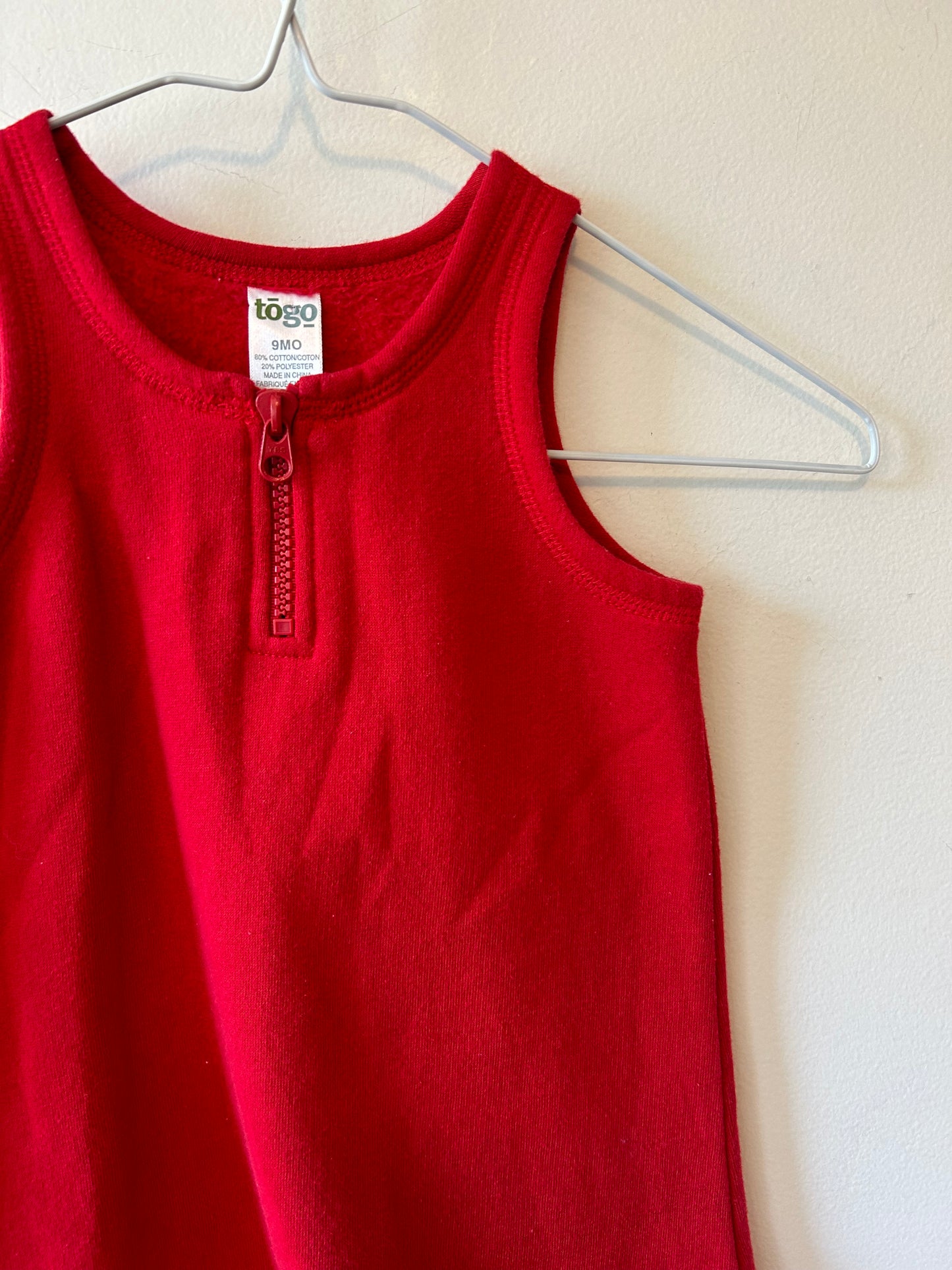 Vintage Fleece Dress | 9M