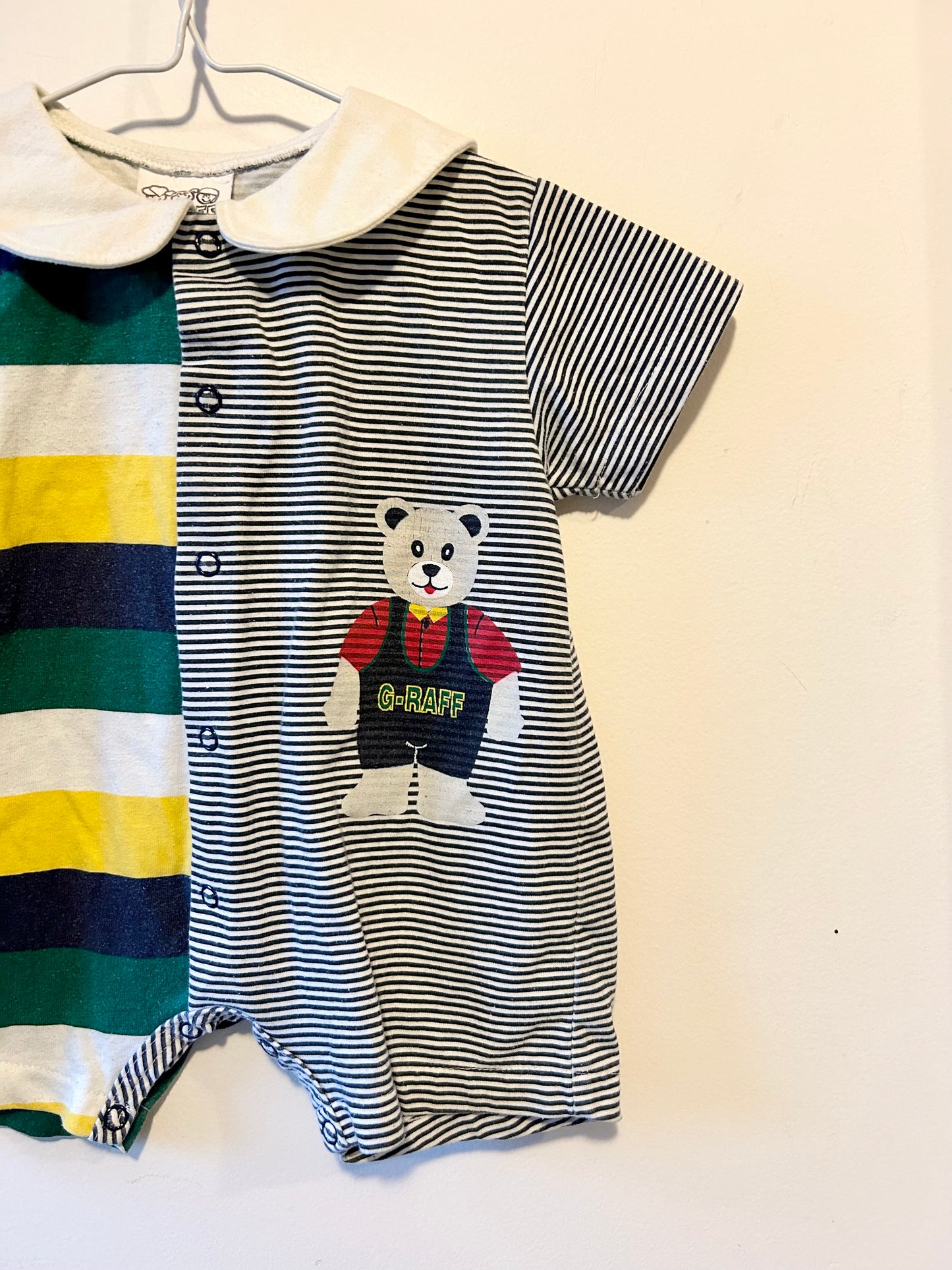 Vintage Cotton Romper | 3M
