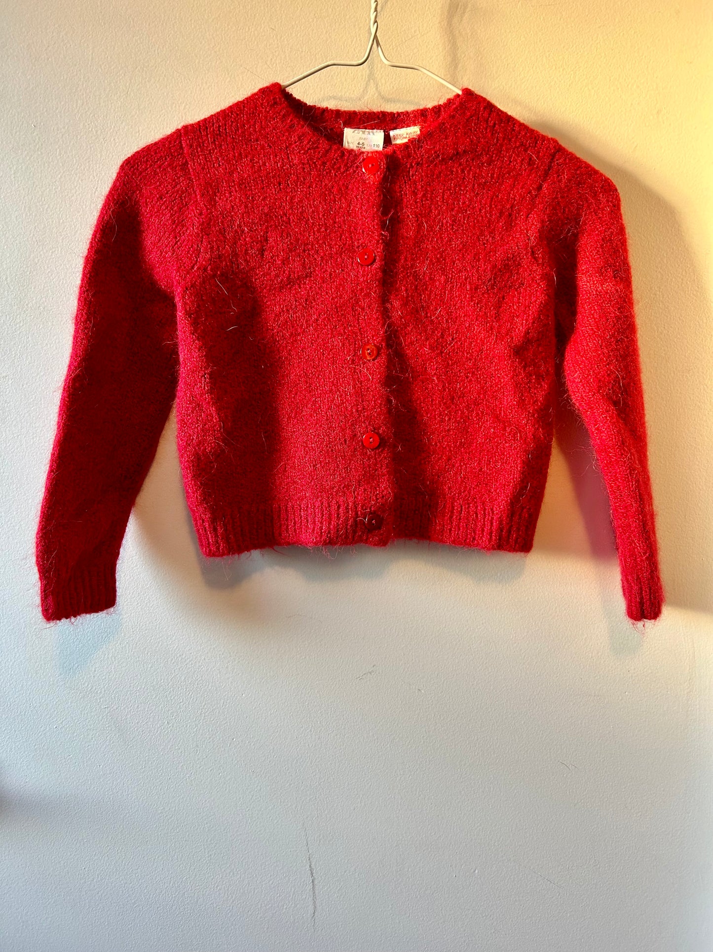 Vintage Fleece Cardigan (4 Years)