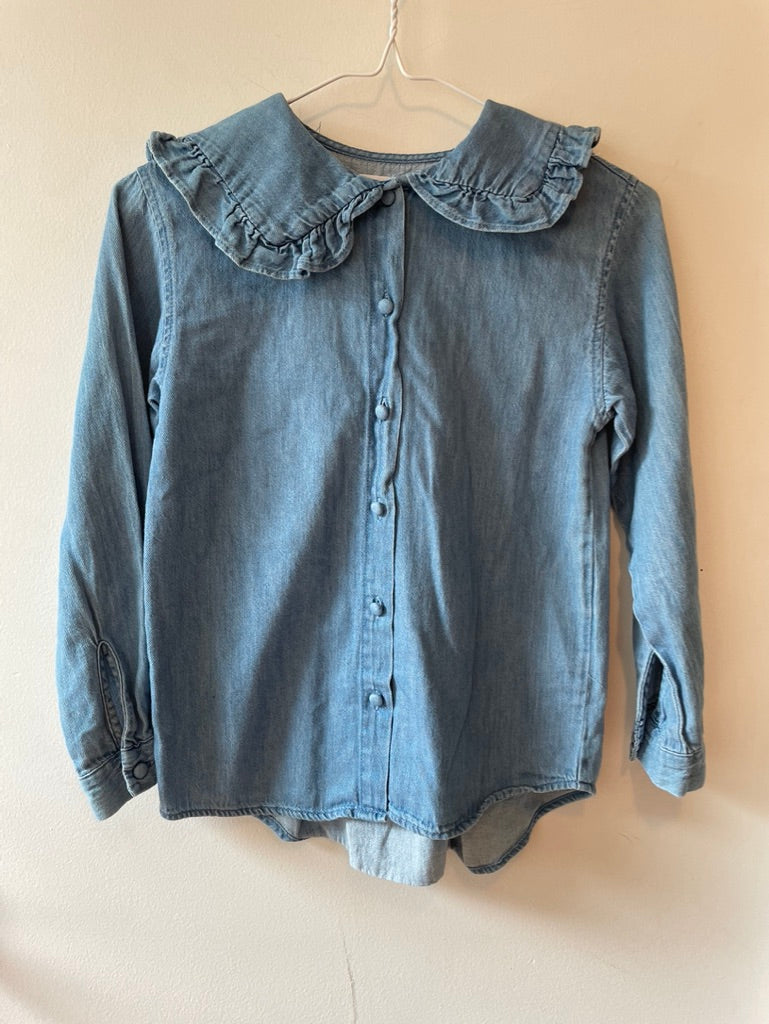 Zara Zara Denim Blouse | 9 Years (9)
