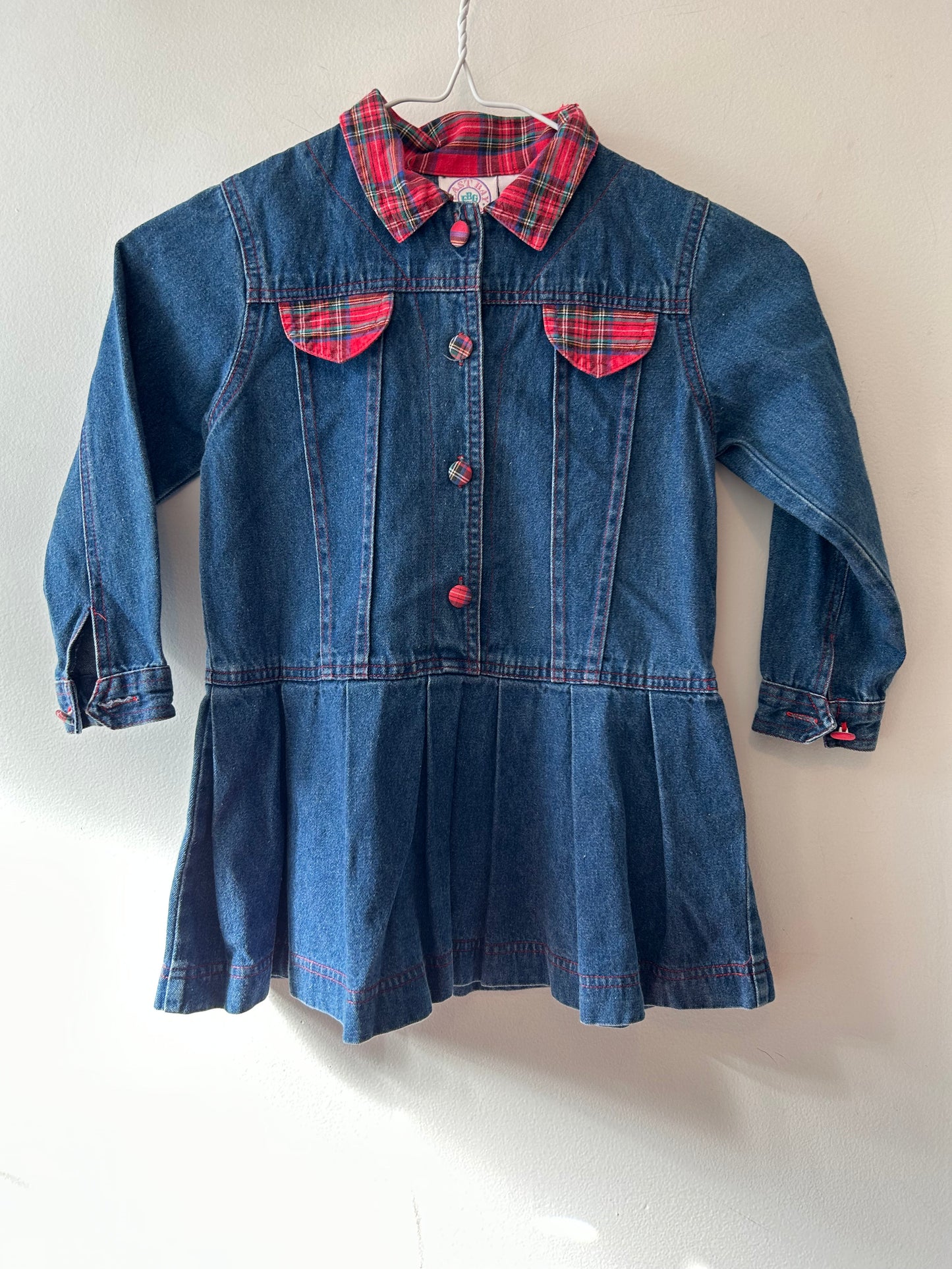 Vintage Denim Dress (4 Years)