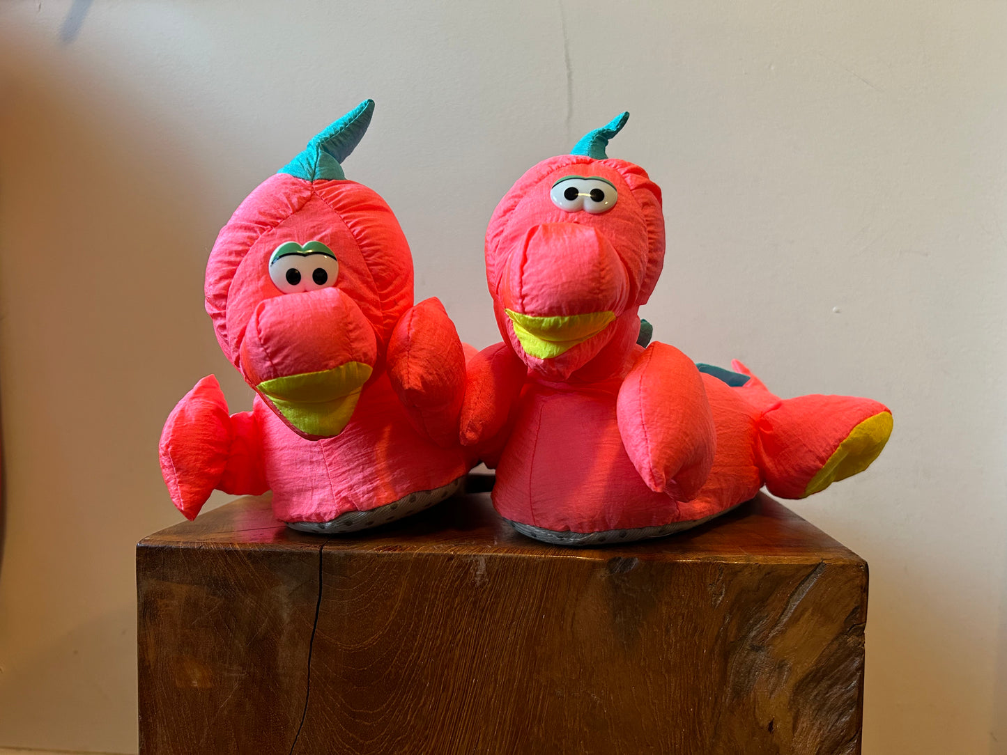 Vintage Dino Slippers (12 Toddler)