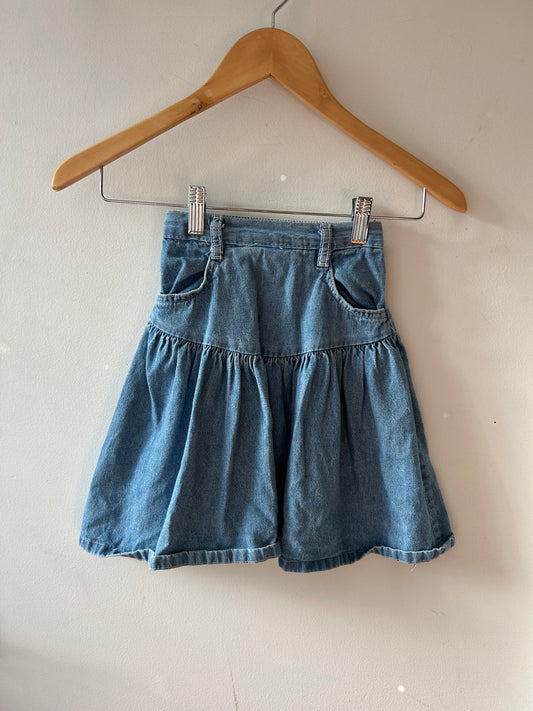 Vintage Denim Skirt | 4 Years