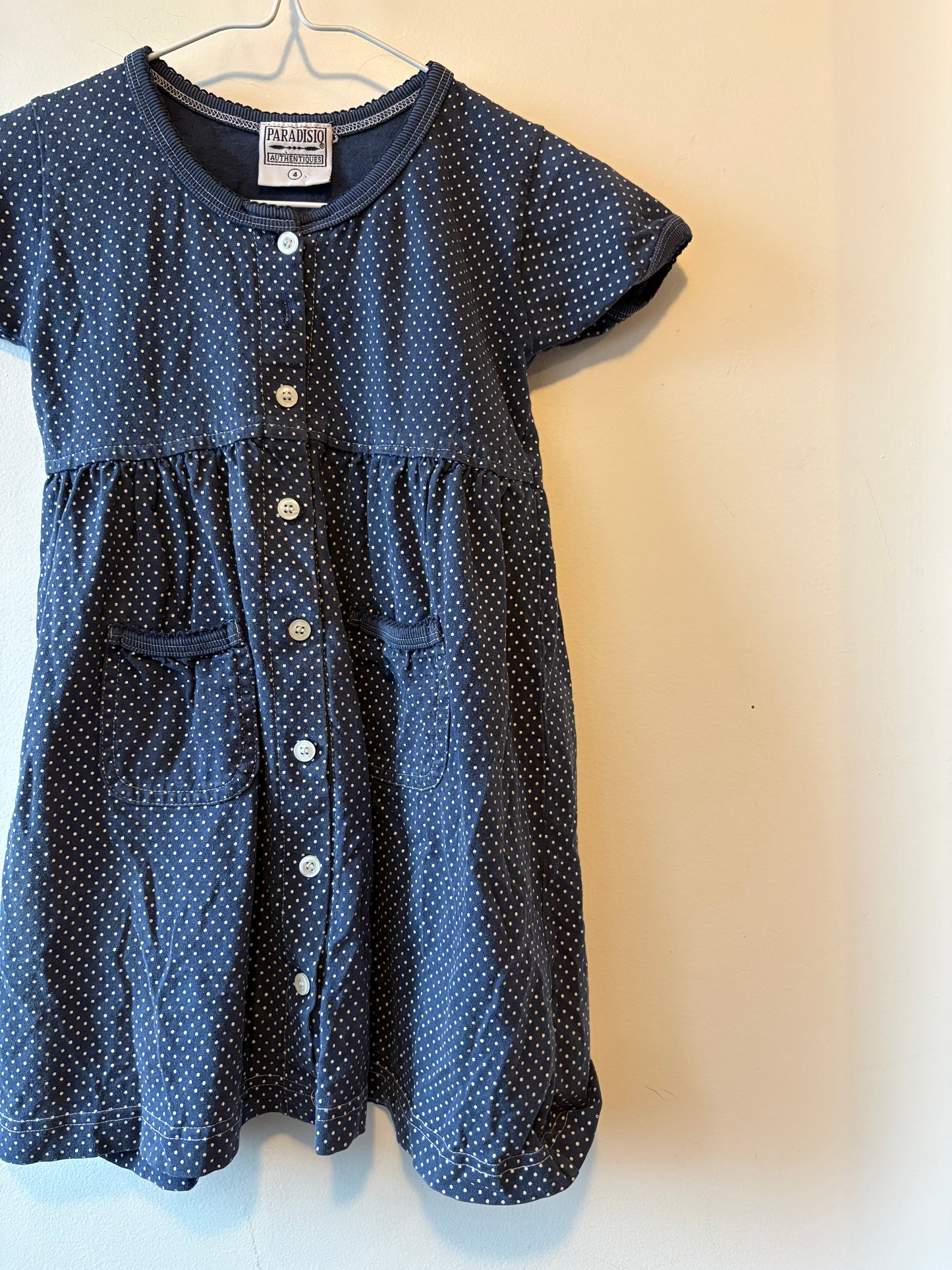 Vintage Polka Dot Dress | 4 Years