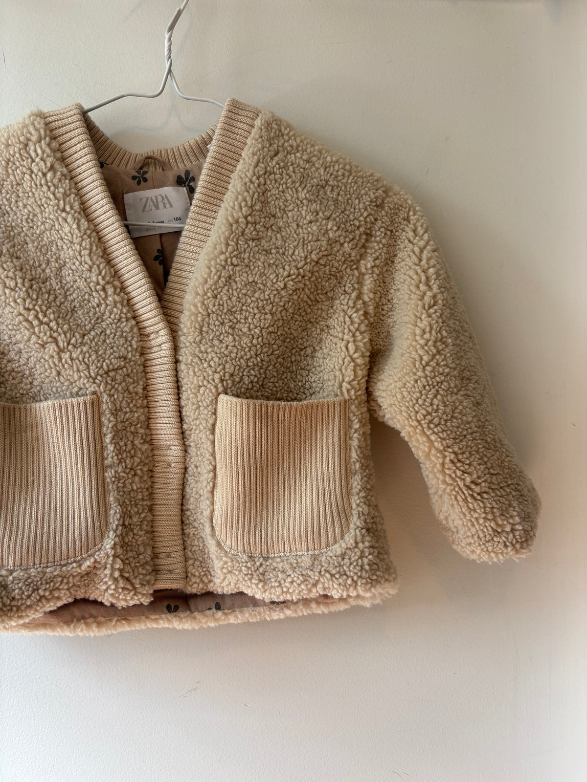 Zara Sherpa Jacket | 4 Years
