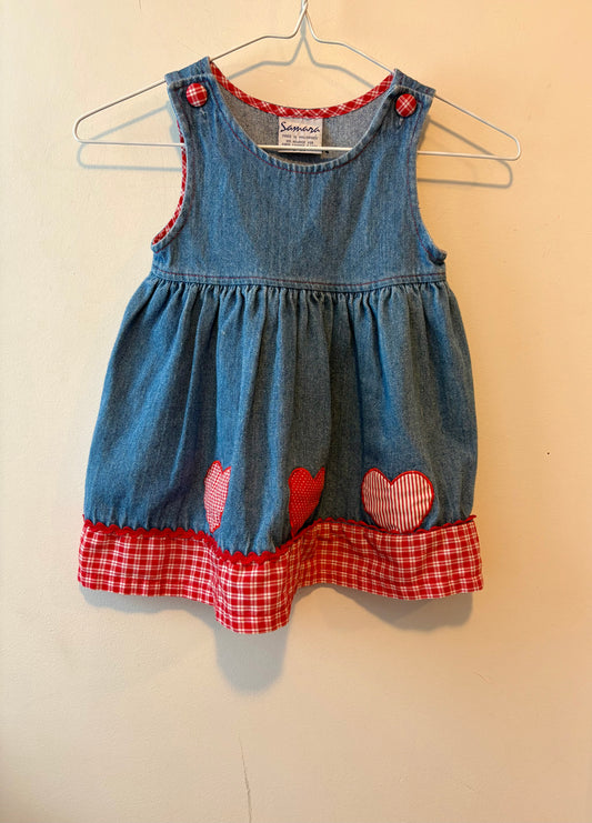 Vintage Hearts Dress | 3 Years
