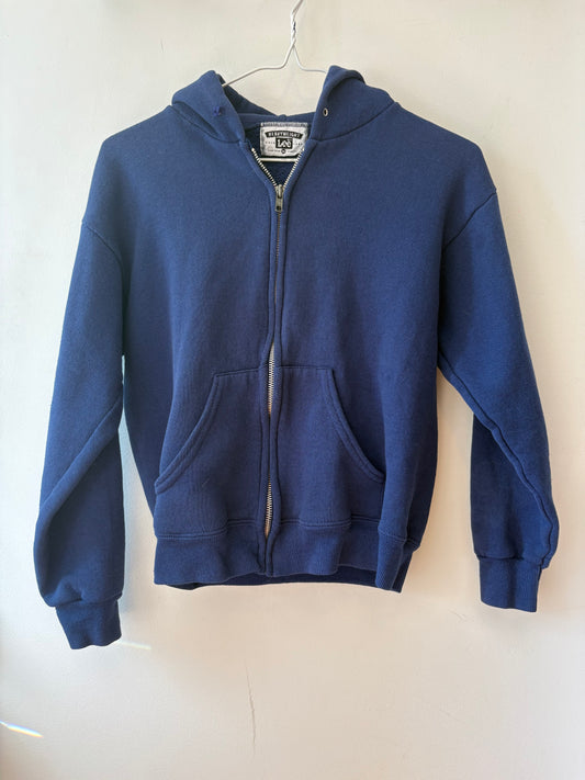 Vintage Navy Fleece Hoody | 8 Years