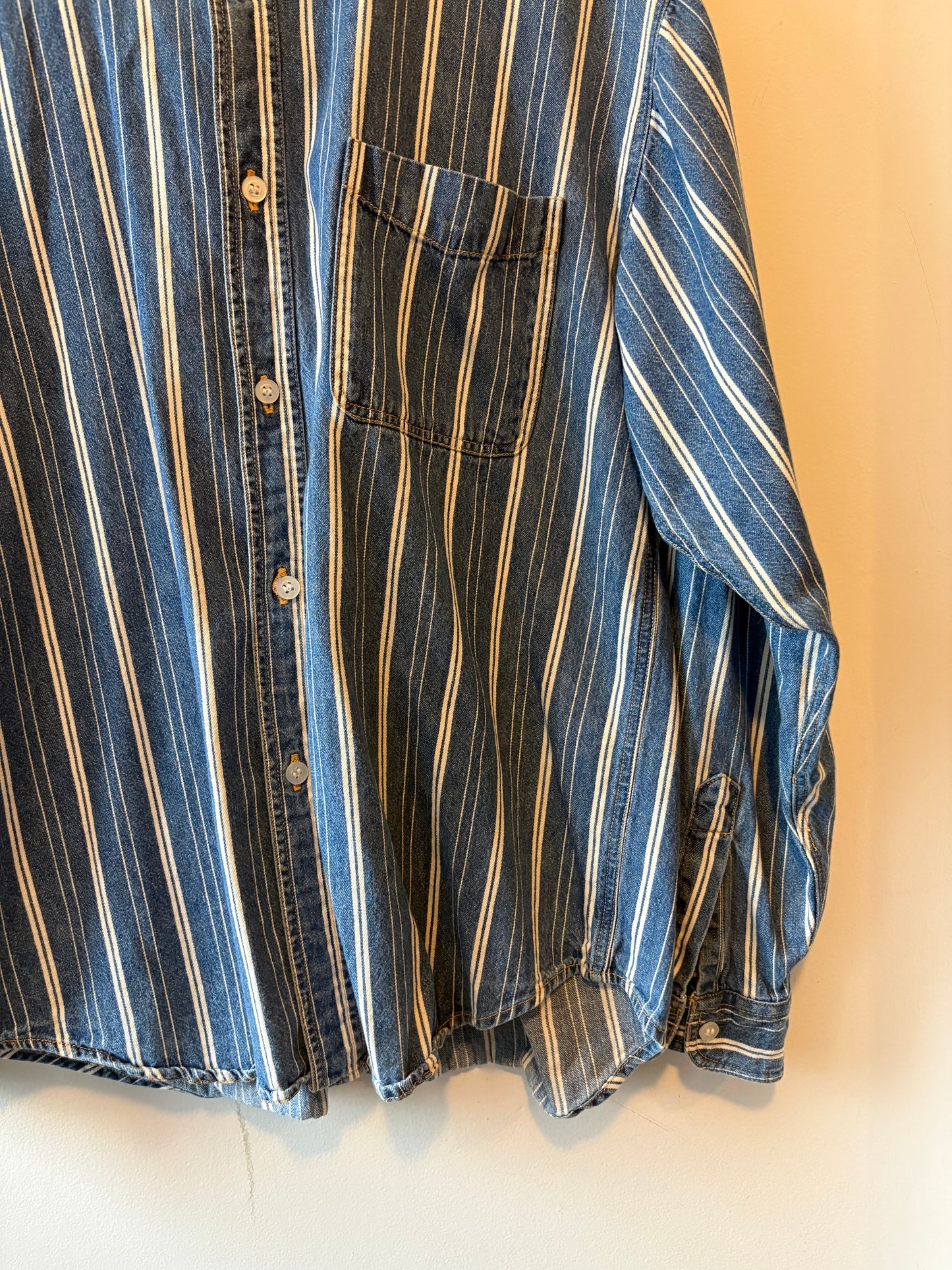 Vintage Vert. Stripe Shirt | 14 Years