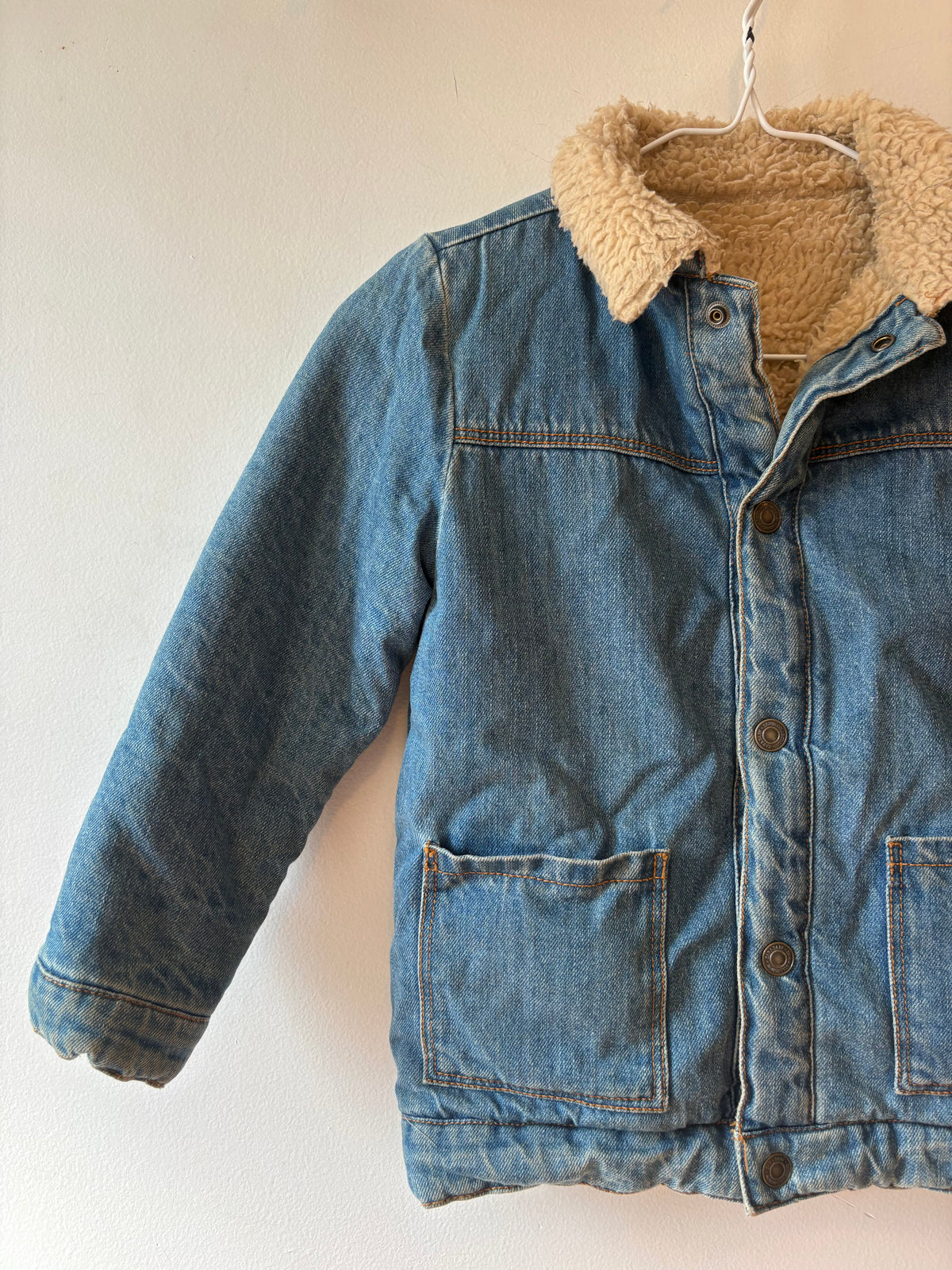 Zara Denim Sherpa Jacket | 5 Years