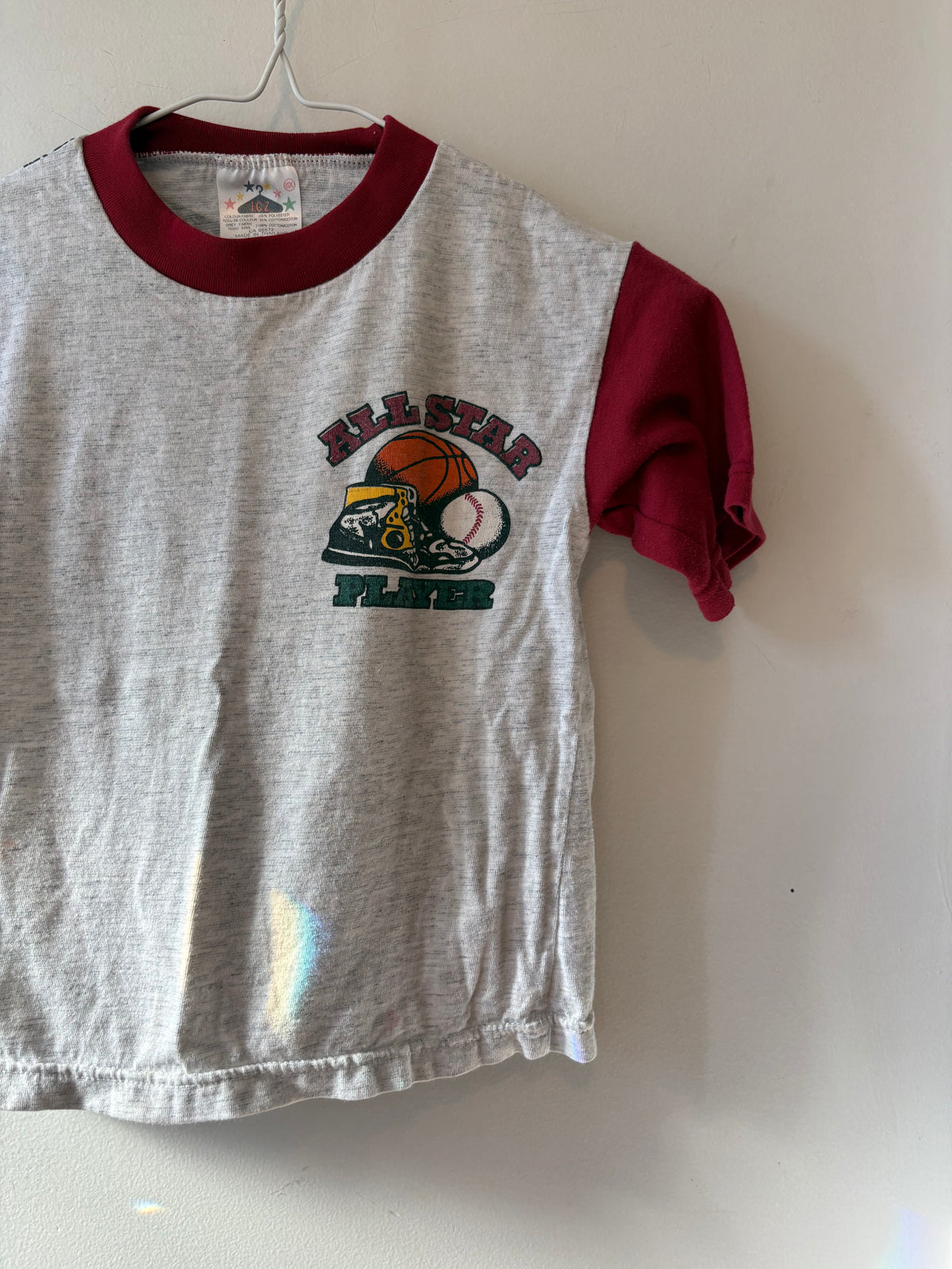Vintage Sports Tee | 6 Years