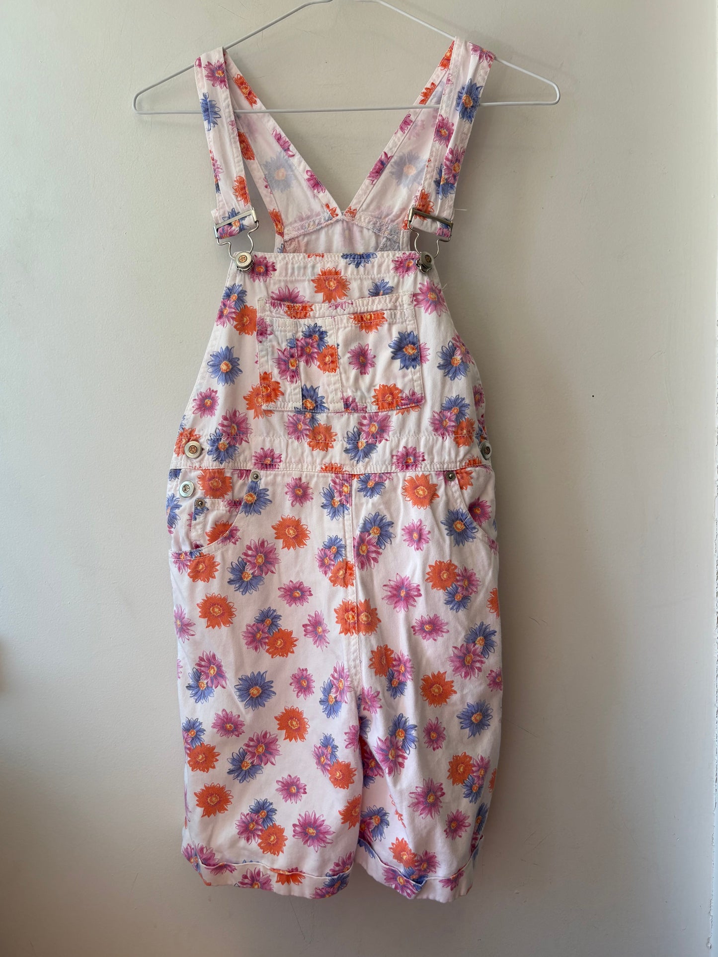 Vintage Floral Overalls | 14 Years
