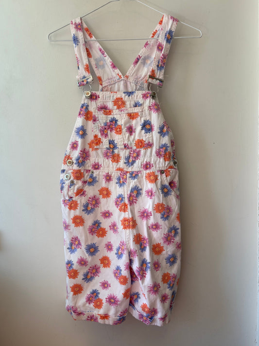 Vintage Floral Overalls | 14 Years