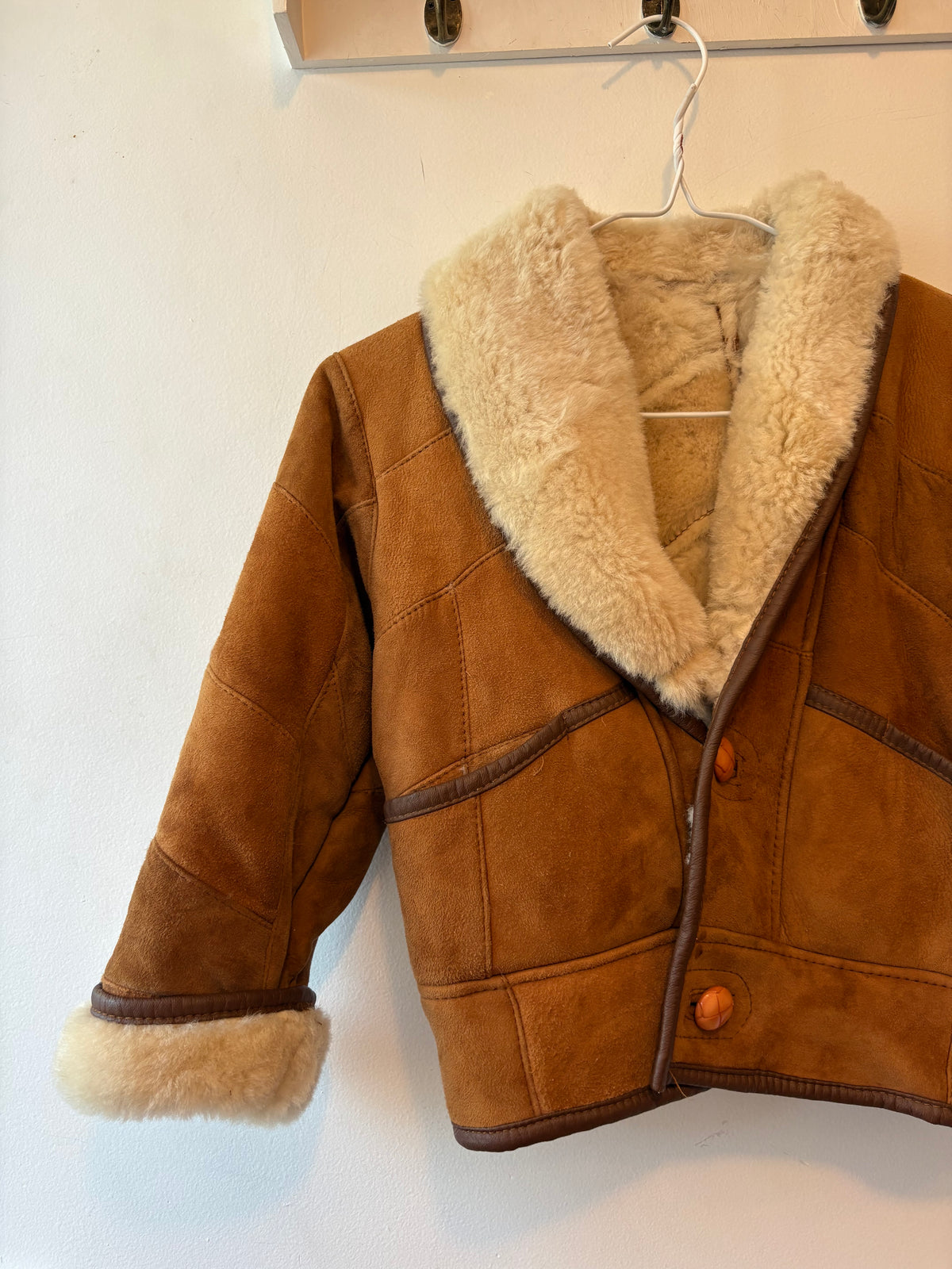 Vintage Sherpa Coat | 8 Years