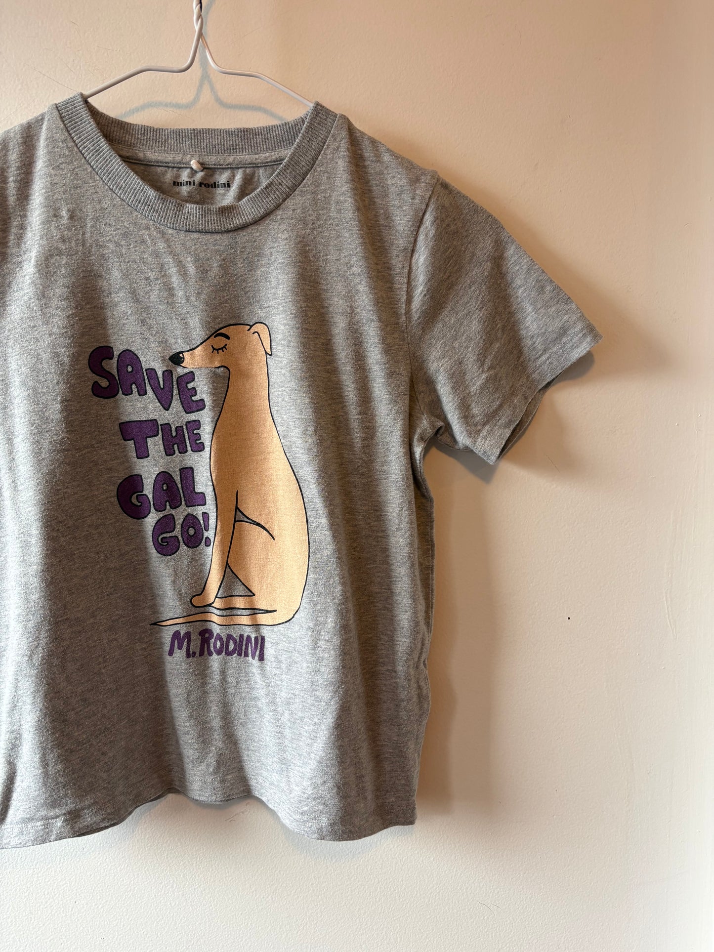 Mini Rodini Dog Tee | 6 Years