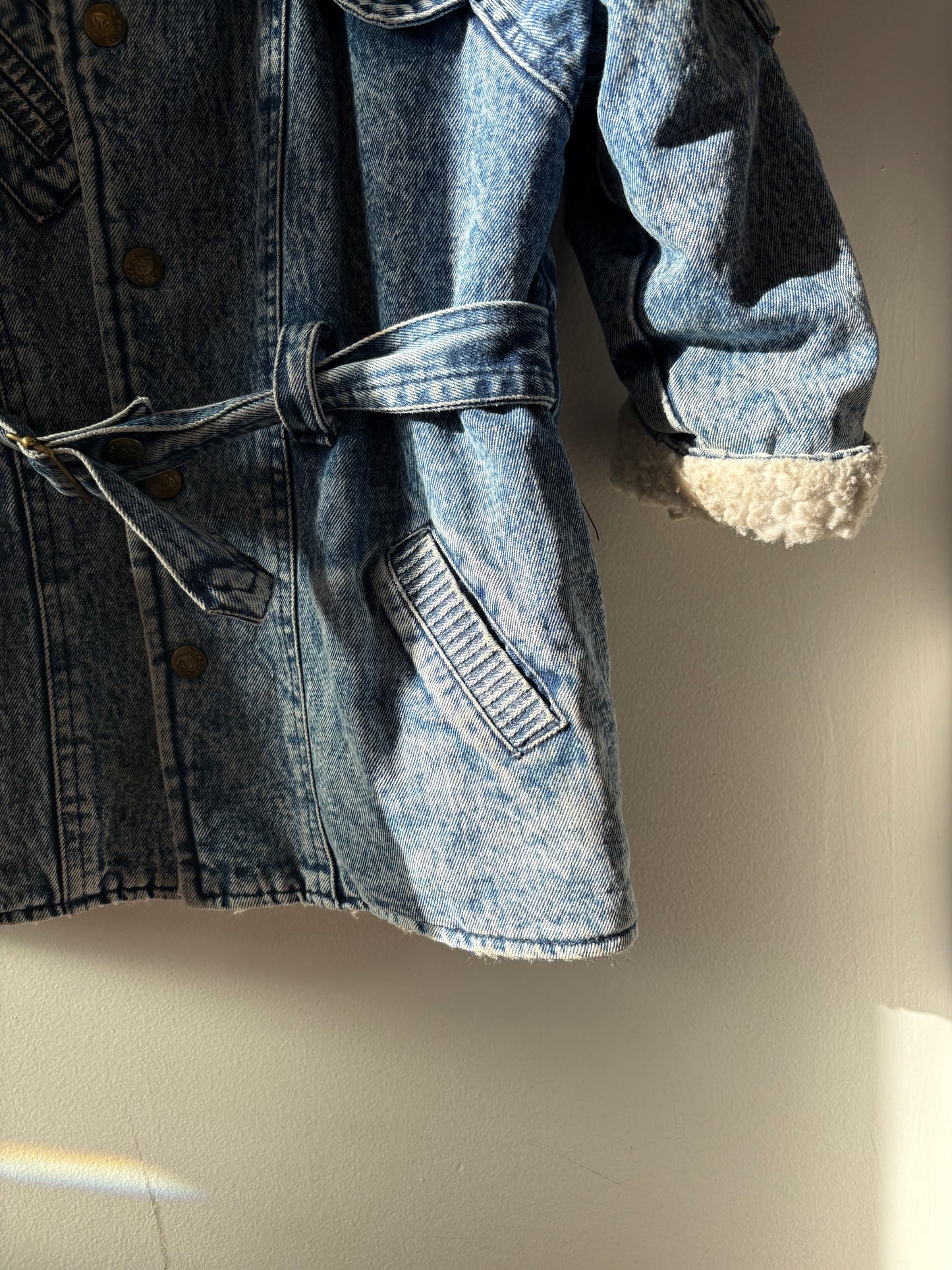 Vintage Lined Denim Jacket | 6 Years