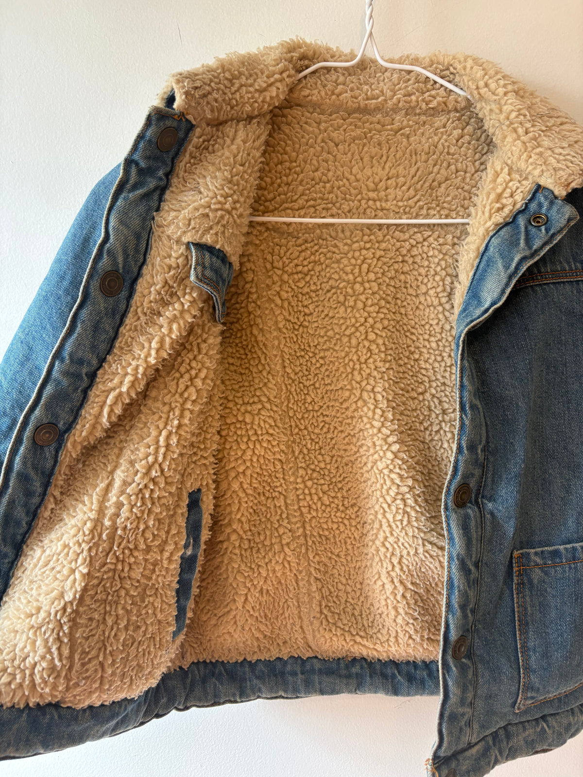Zara Denim Sherpa Jacket | 5 Years
