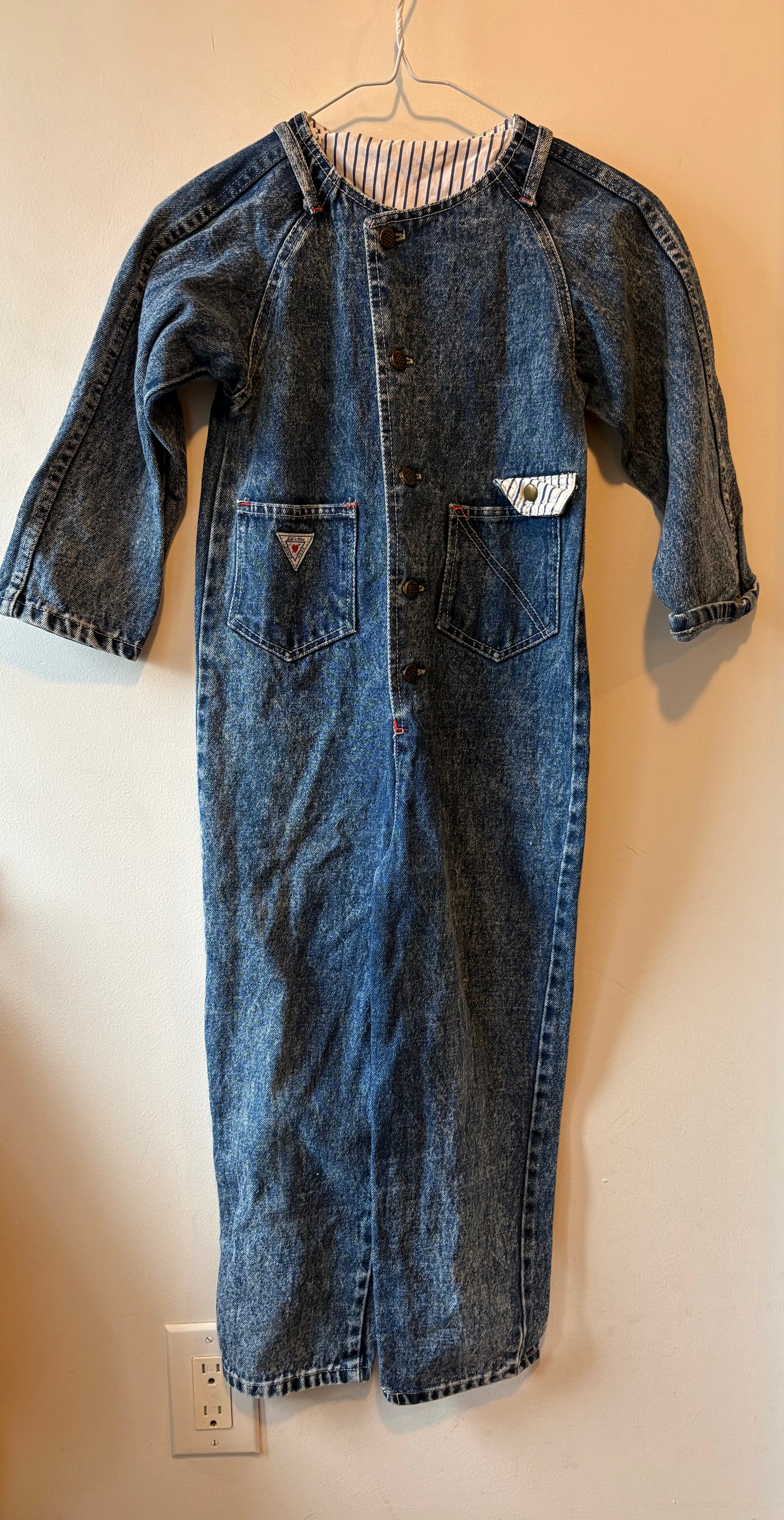 Vintage Denim Suit | 6 Years