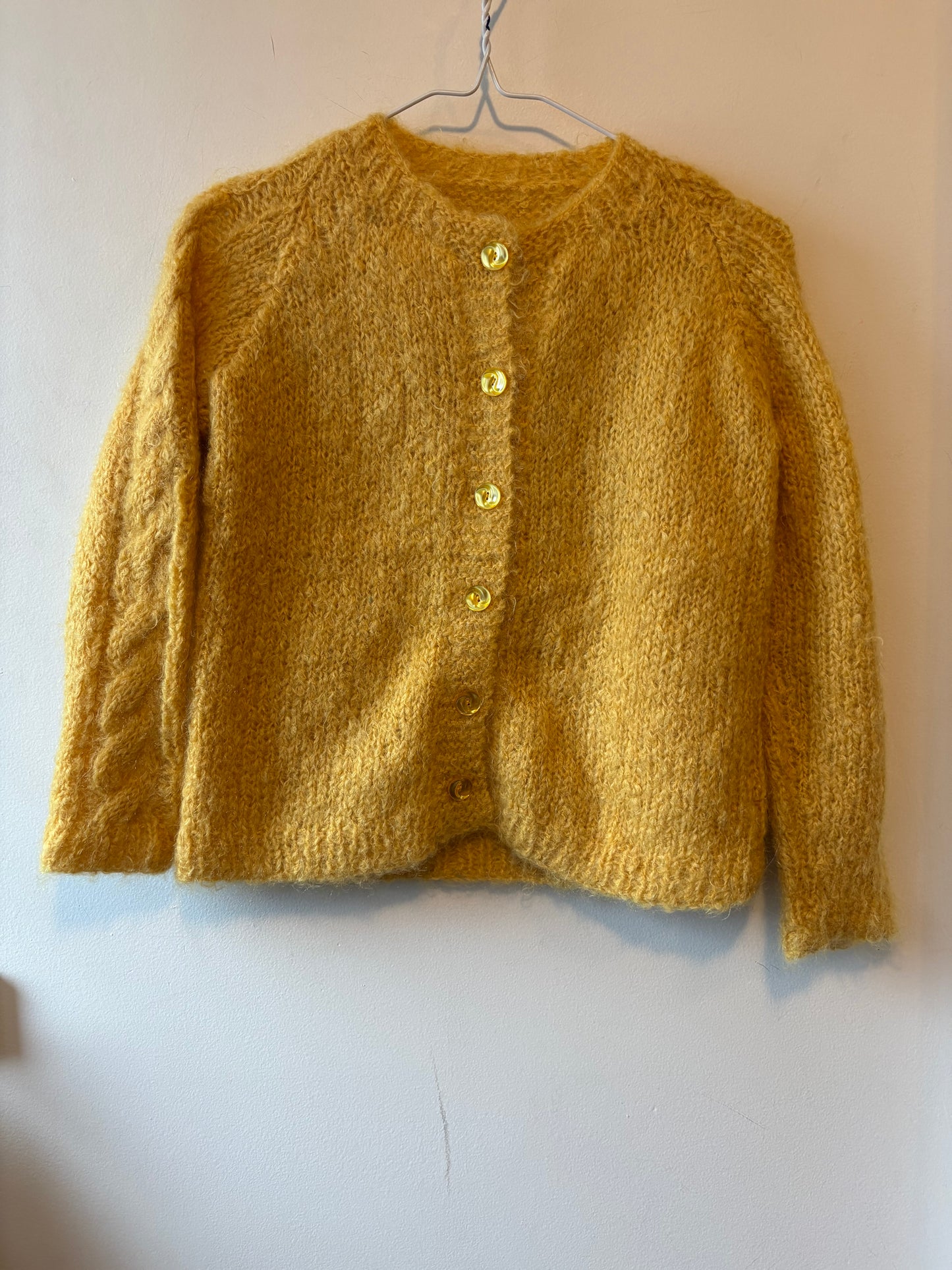 Hand Knit Mohair Cardigan | 10 Years