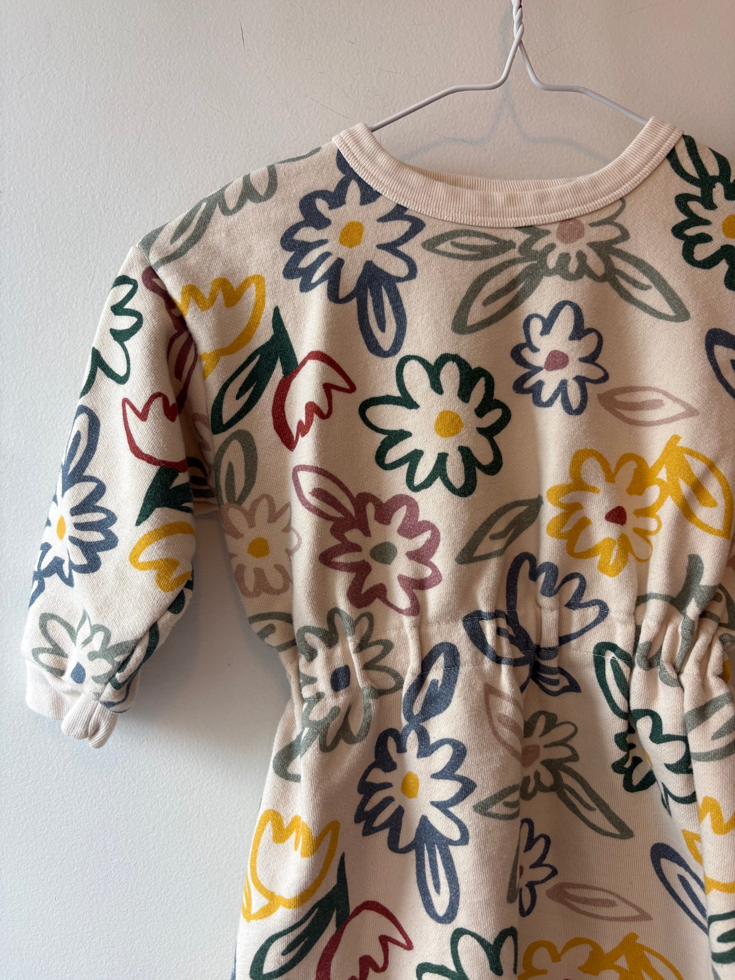 Petit Bateau Fleece Dress | 5 Years