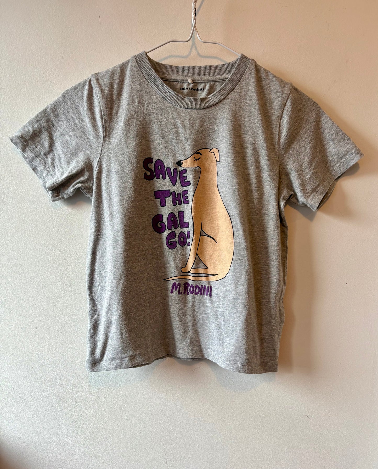 Mini Rodini Dog Tee | 6 Years