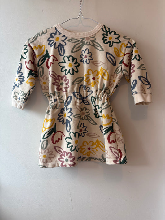 Petit Bateau Fleece Dress | 5 Years