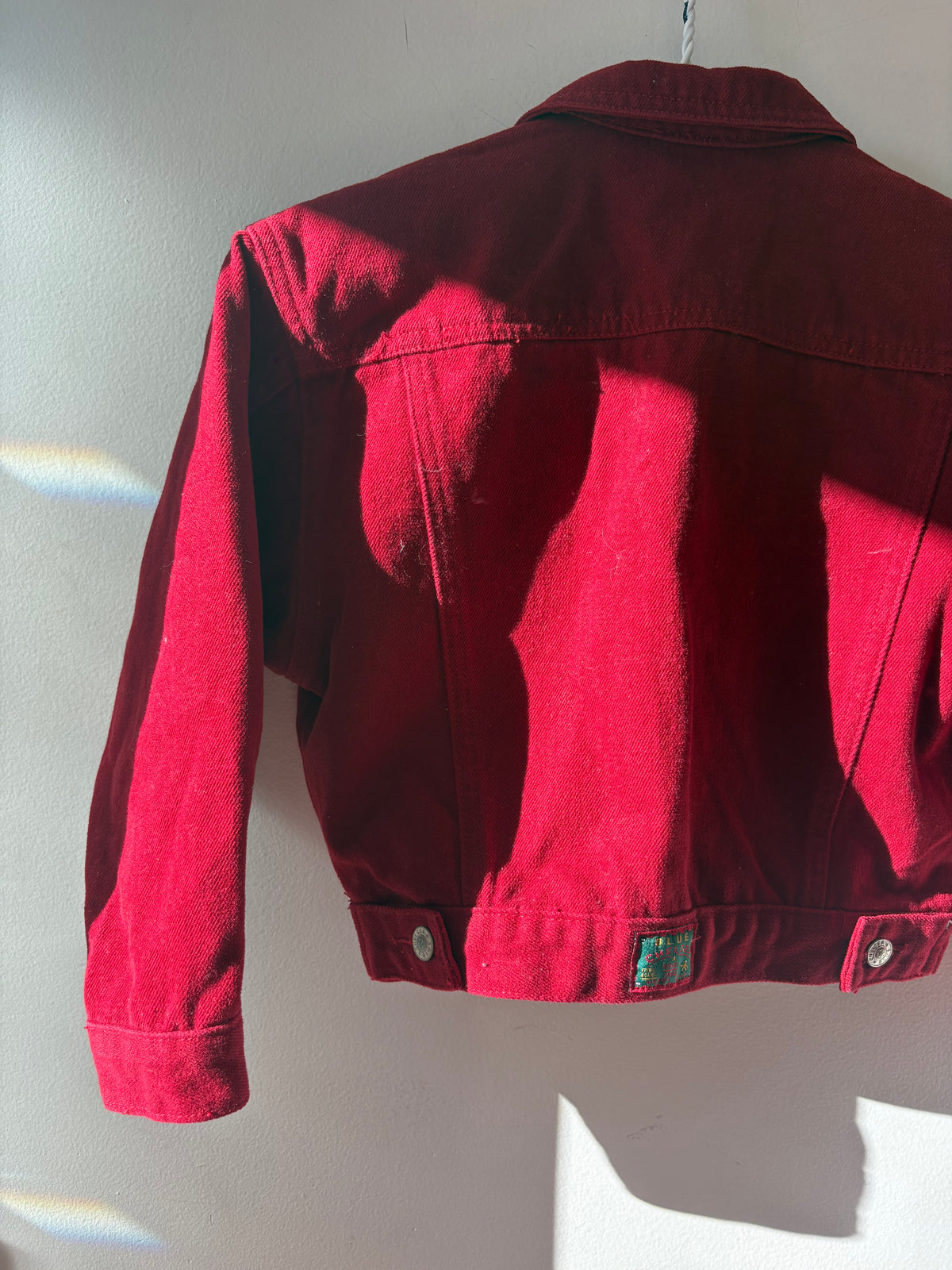 Vintage Red Denim Jacket | 6 Years