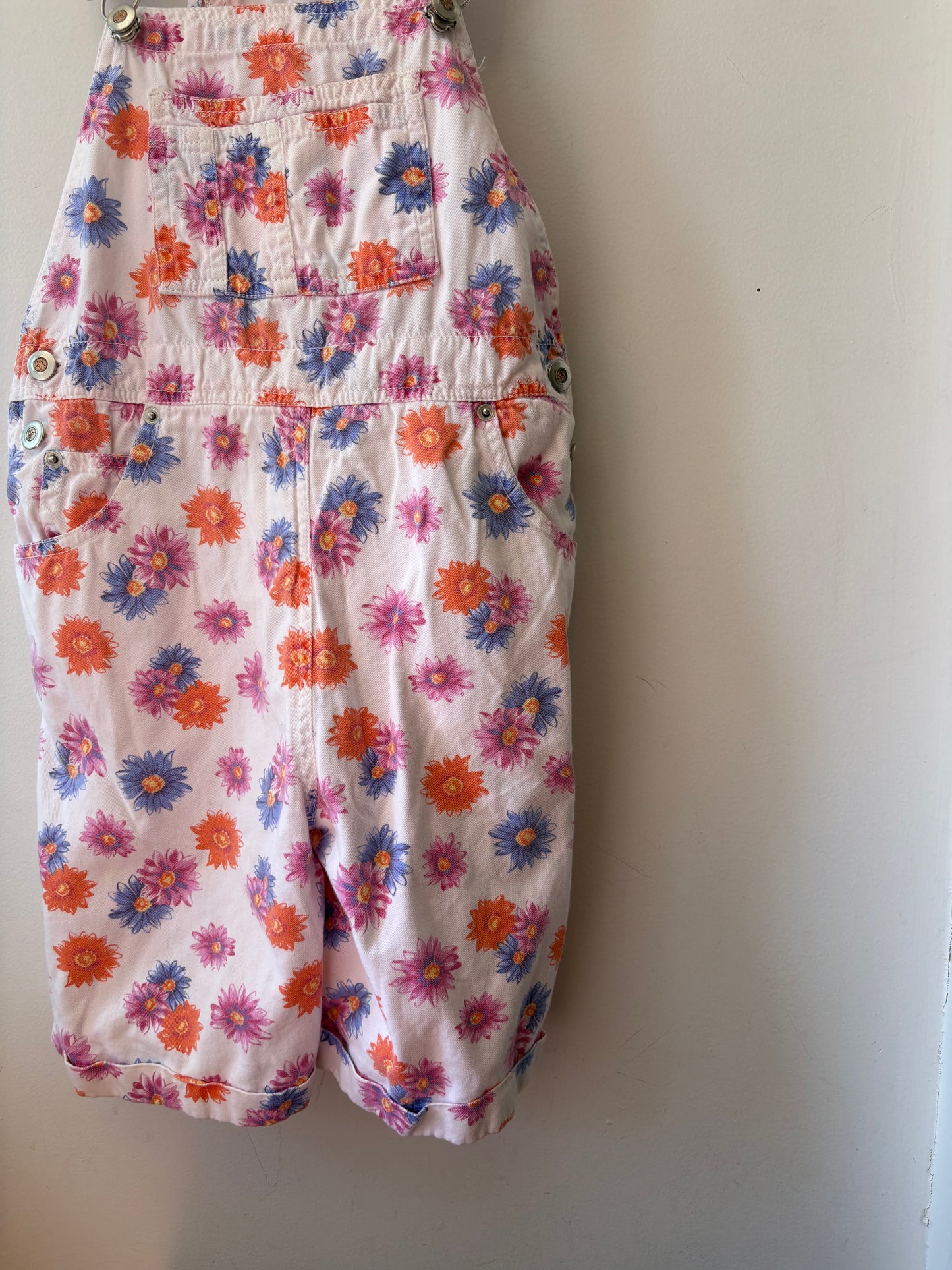 Vintage Floral Overalls | 14 Years