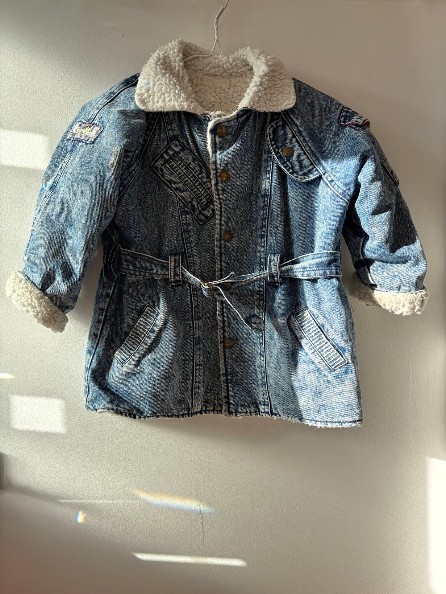 Vintage Lined Denim Jacket | 6 Years