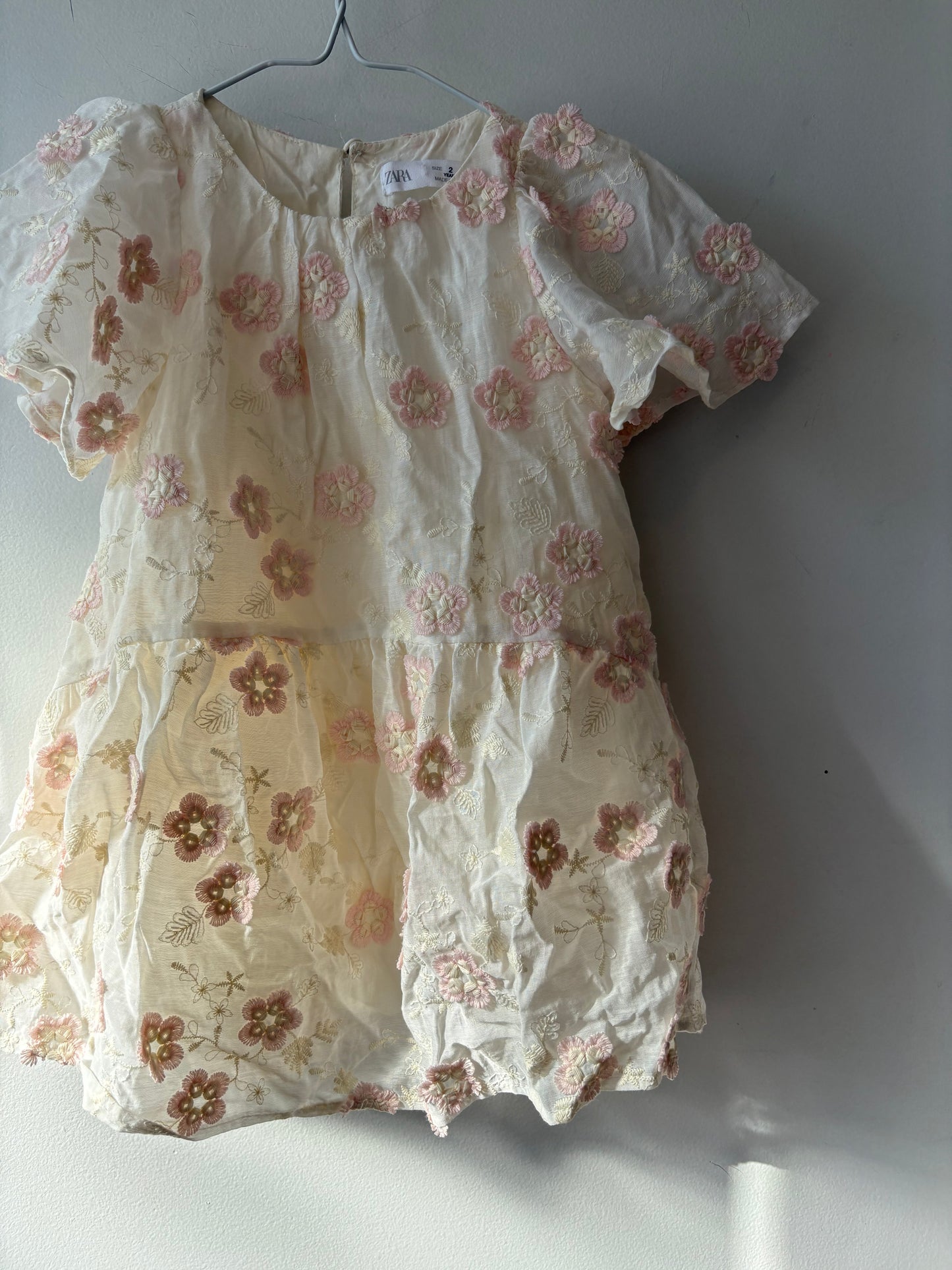 Zara Cream Dress | 2 Years
