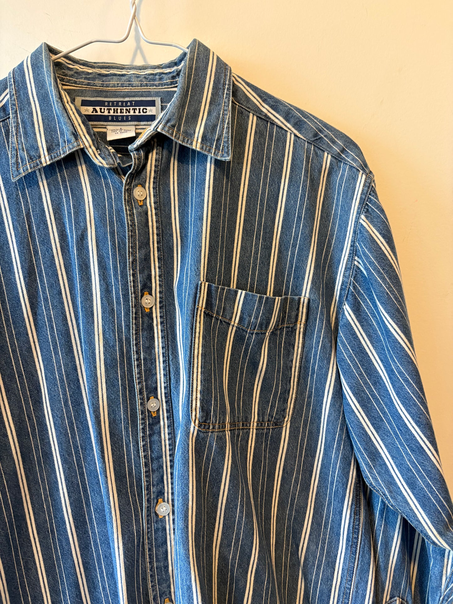 Vintage Vert. Stripe Shirt | 14 Years