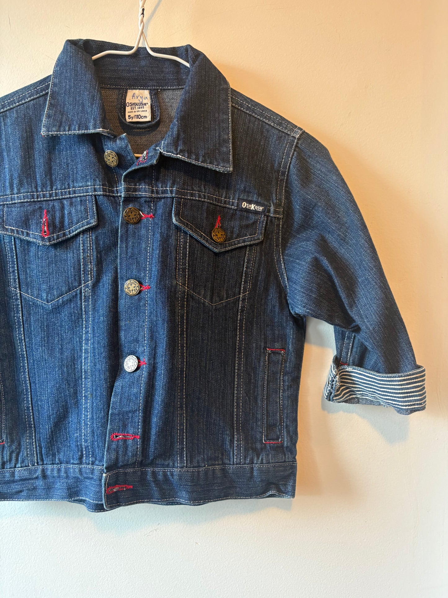 Vintage Oshkosh Jean Jacket | 5 Years