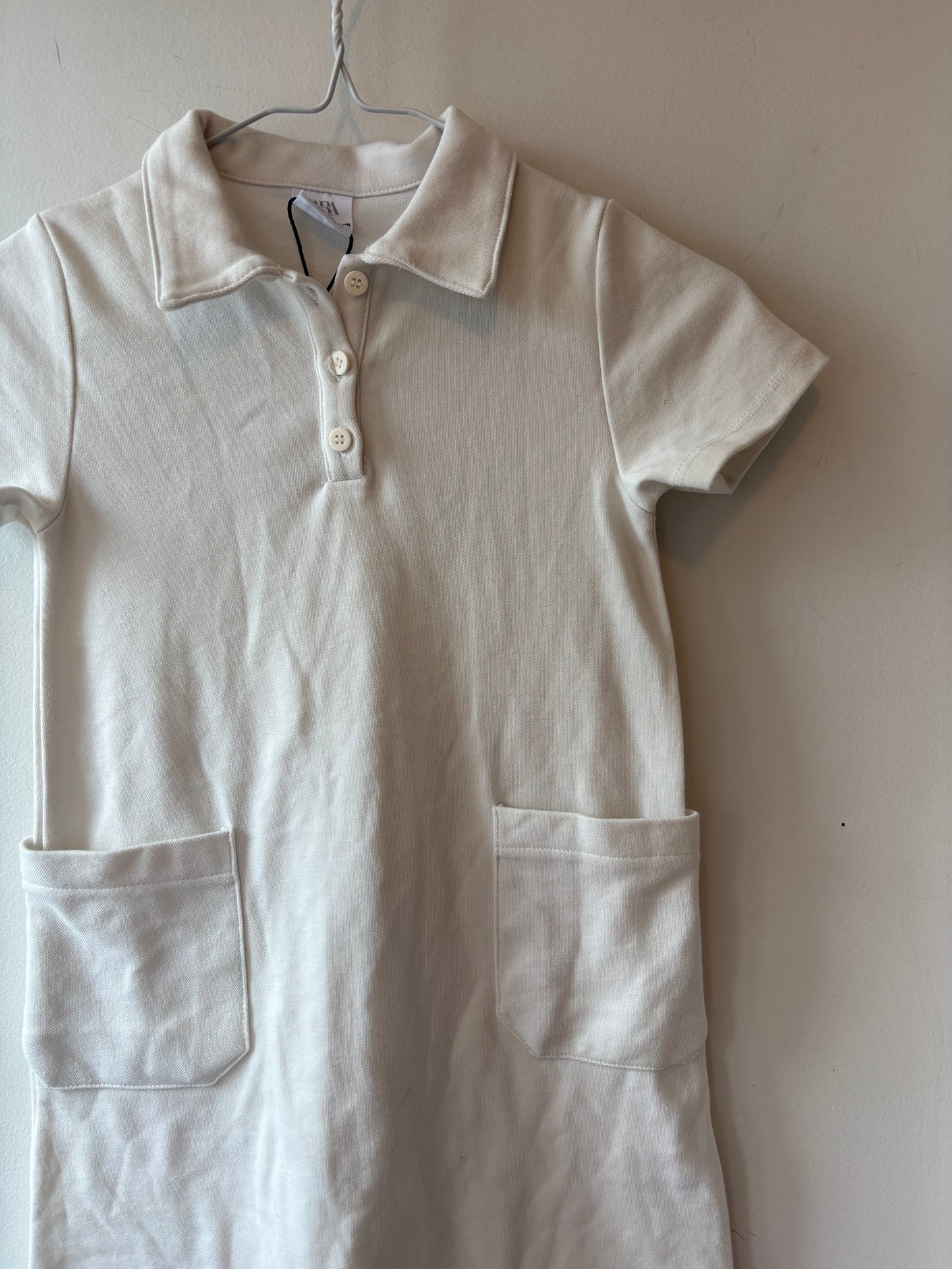 Zara White Pique Dress | 8 Years