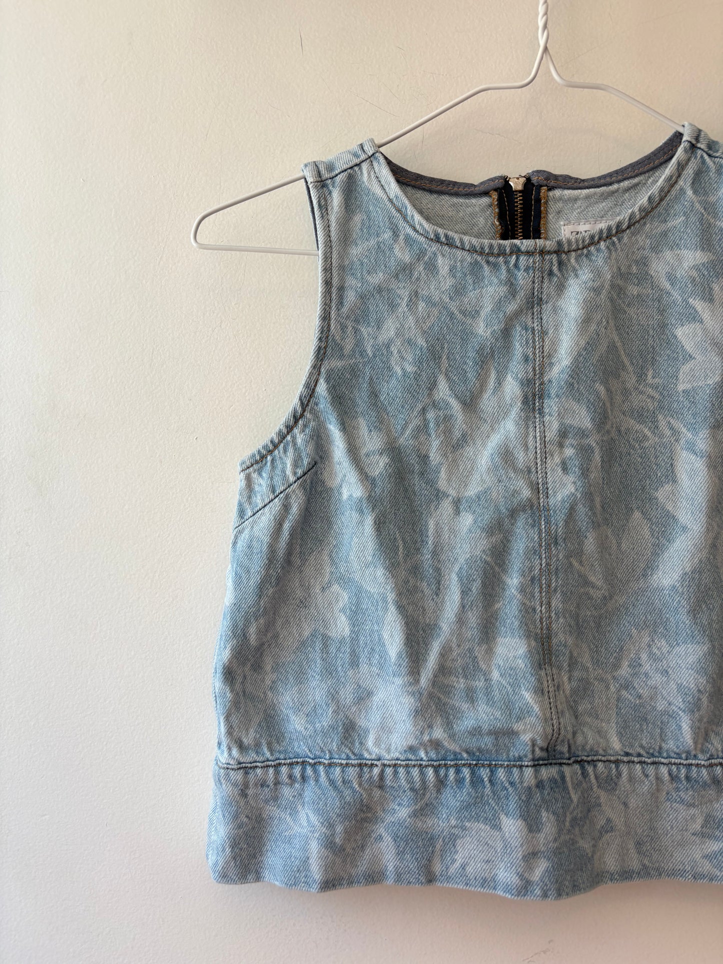 Zara Denim Tank | 8 Years
