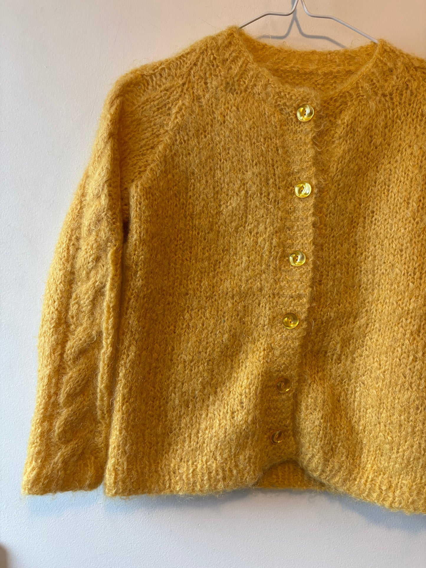 Hand Knit Mohair Cardigan | 10 Years