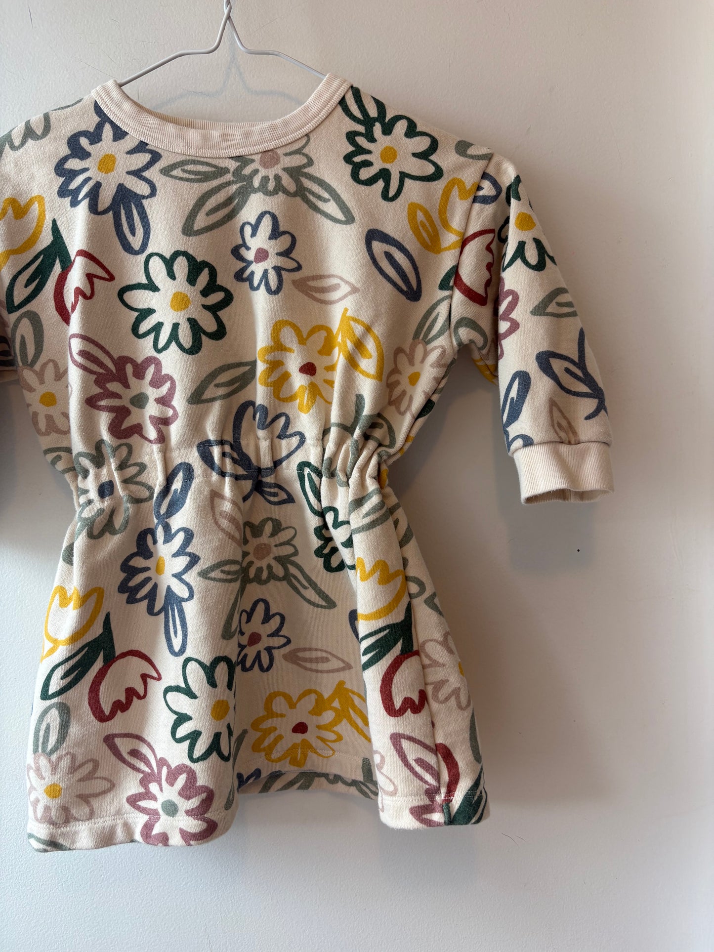 Petit Bateau Fleece Dress | 5 Years