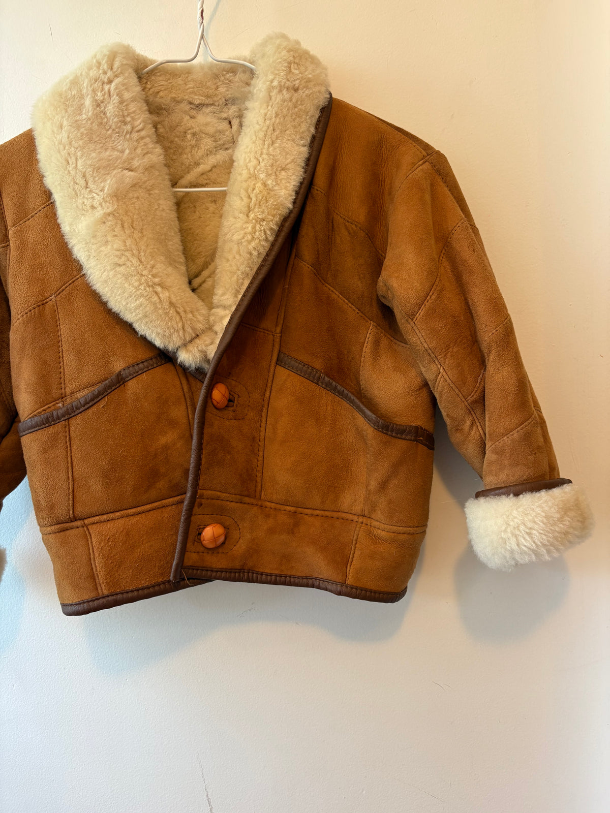 Vintage Sherpa Coat | 8 Years